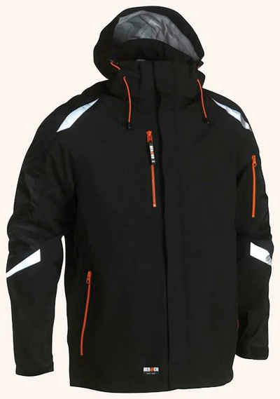 Herock Arbeitsjacke Cumal Mit abnehmbare Kapuze, atmungsaktiv, wind- und wasserdicht, 2 Farben