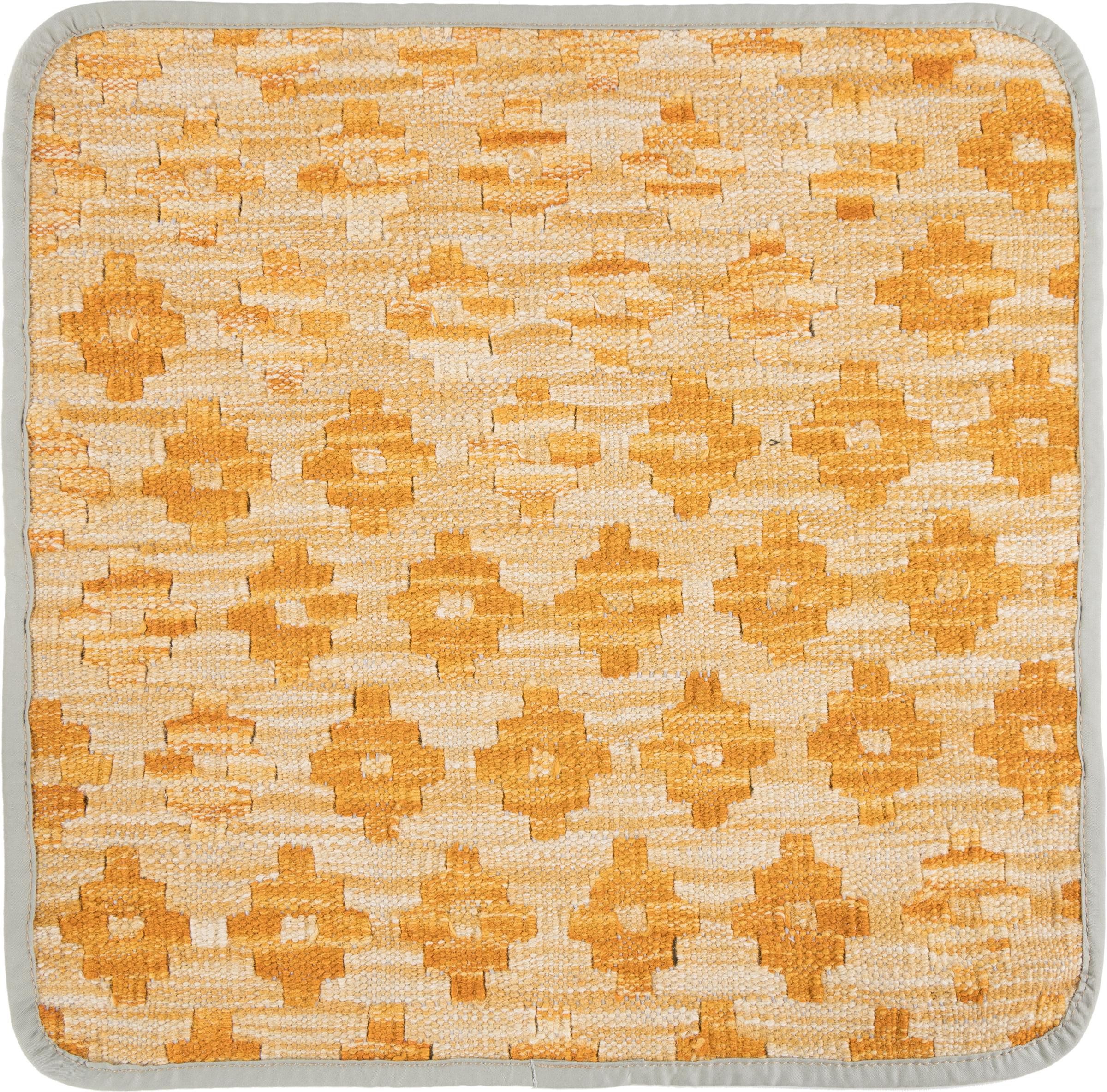 Nain Trading Orientteppich Kelim Afghan Kissenbezug 45x45 Handgewebter Orientteppich Quadratisch, quadratisch, Höhe: 5 mm