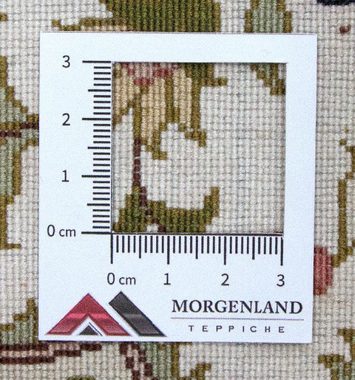 Teppich China Seide Teppich handgeknüpft beige, morgenland, rechteckig, Höhe: 5 mm