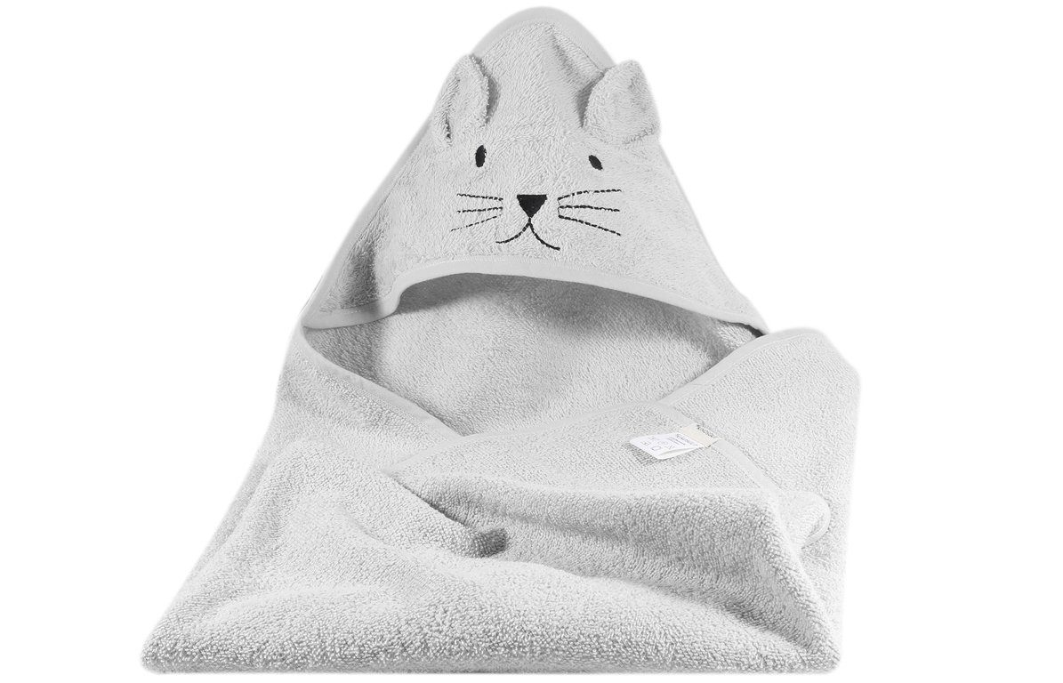 Kapuzenhandtuch Katze