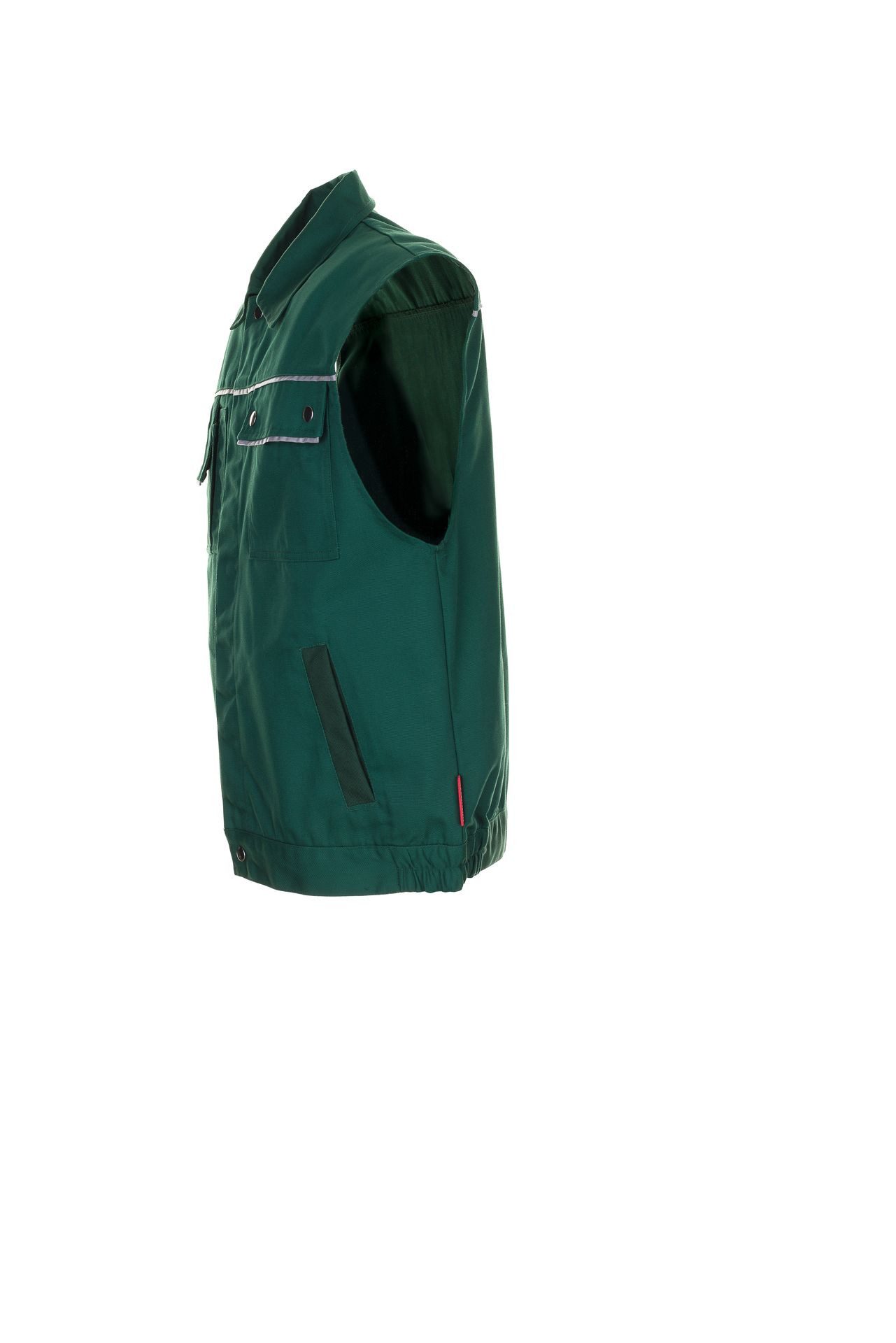 Planam Arbeitsweste PLANAM Herren Weste CANVAS-320 Reflex CORDURA® Grün
