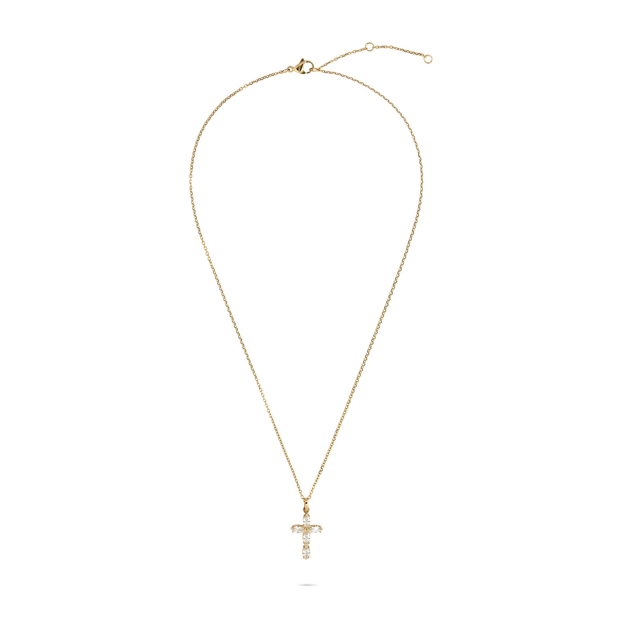 Tamaris Kette mit Anhänger Cross, Kreuz