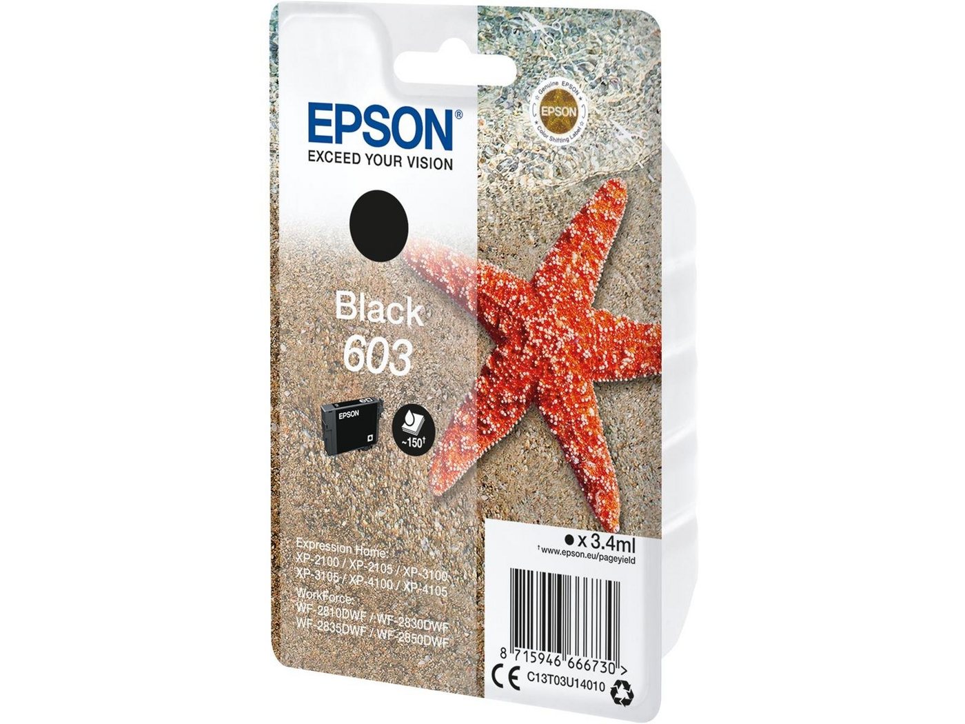 Thumbnail - Epson EPSON Tinte schwarz 3.4ml Tintenpatrone