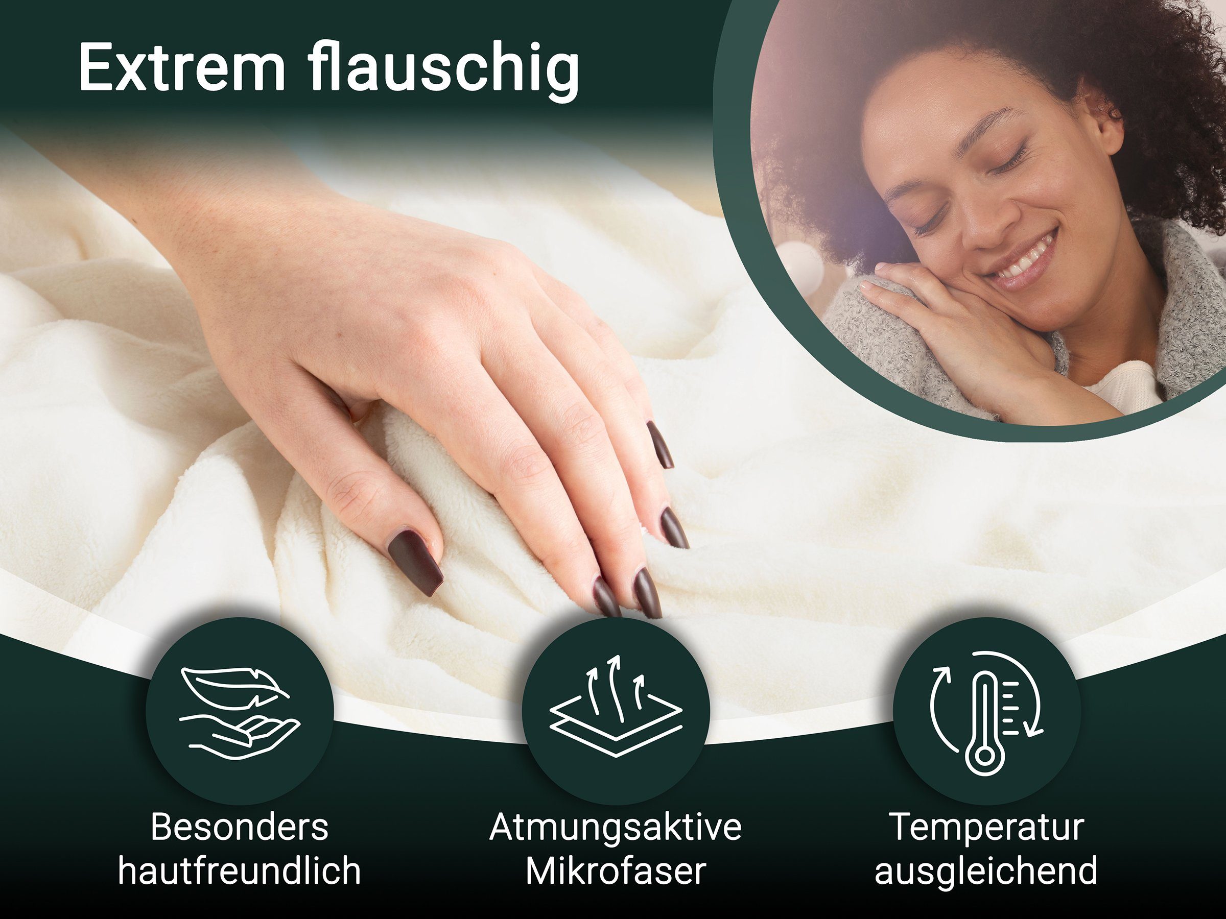 Wohndecke, ZOLLNER, superflauschig, in XXL Größe günstig online kaufen