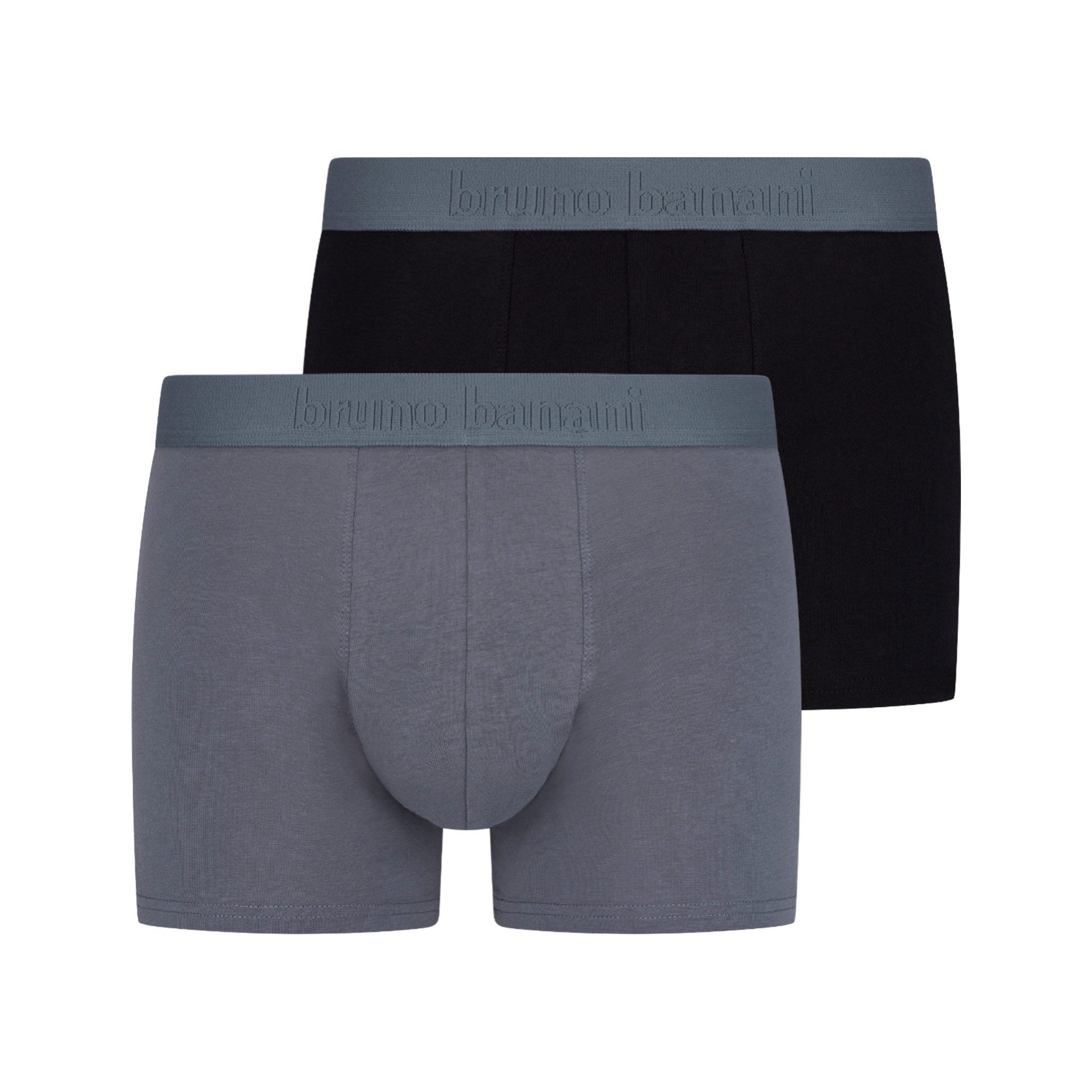 Bruno Banani Boxershorts FLOWING (2er Pack) mit kontrastfarbenem Bündchen günstig online kaufen