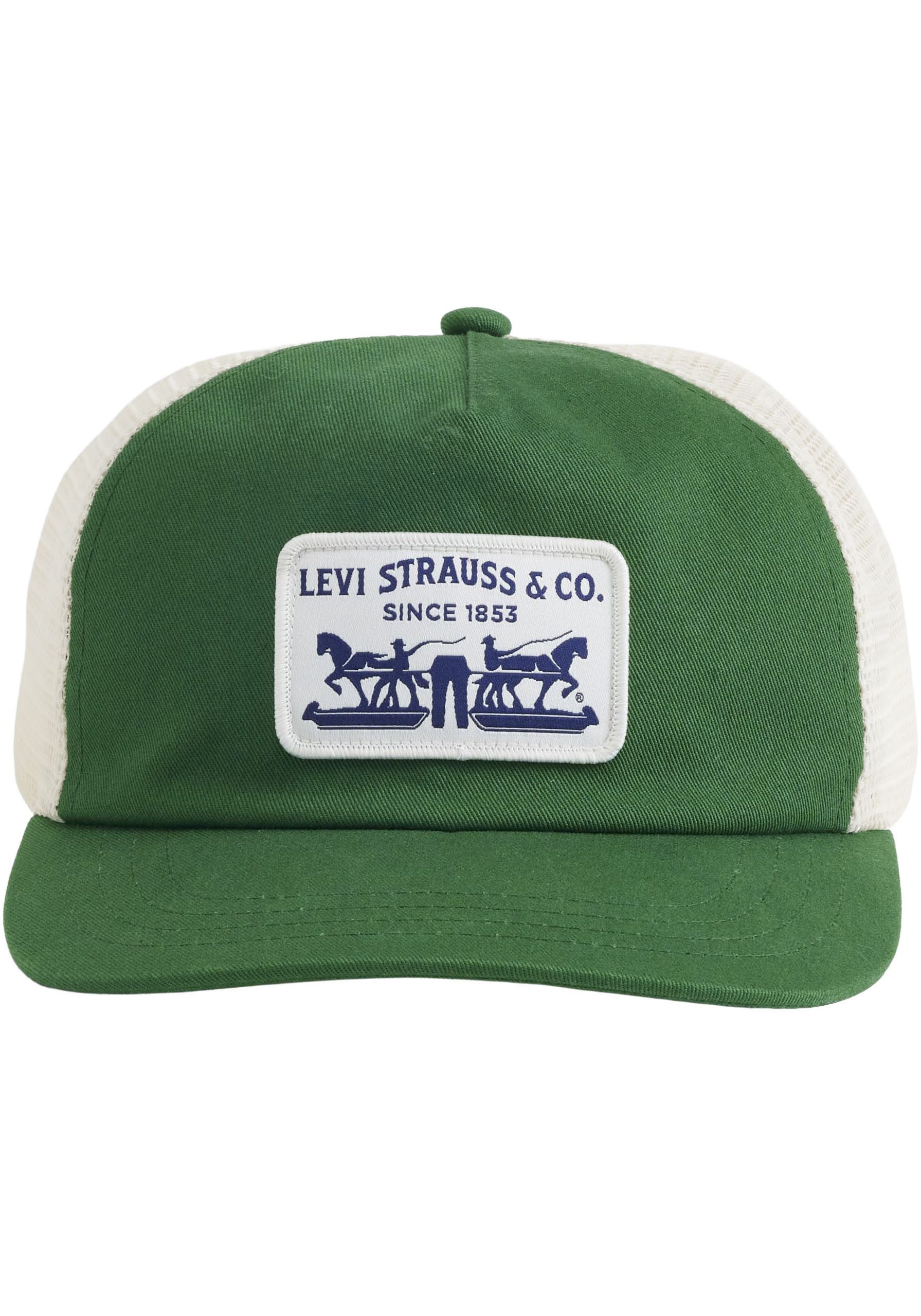 Levi's® Trucker Cap PRESIDIO TRUCKER mit Logo Stickerei