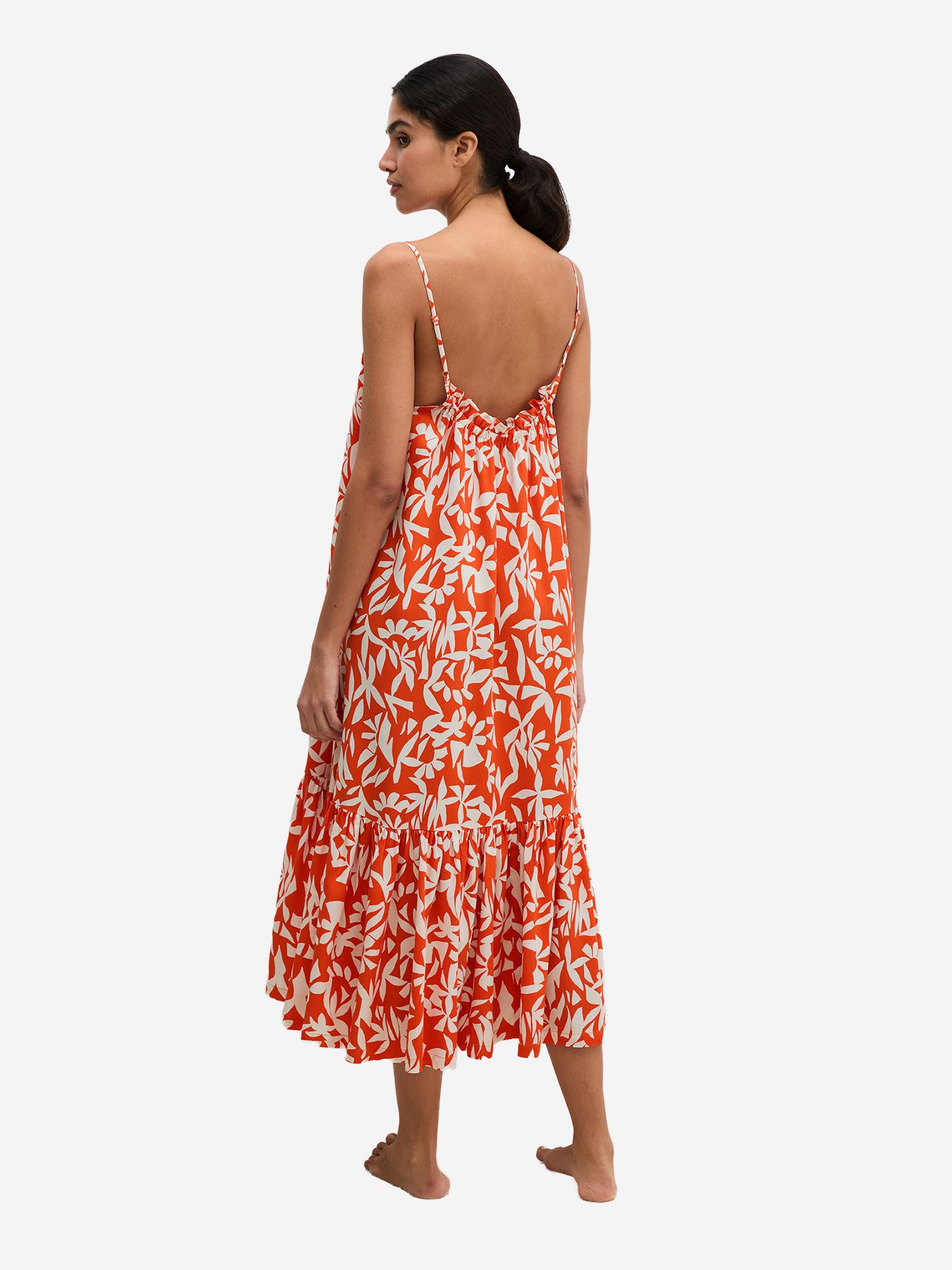 Marc O'Polo Strandkleid Firecracker Floral Beach Dress, Strandkleid Damen, Tunika