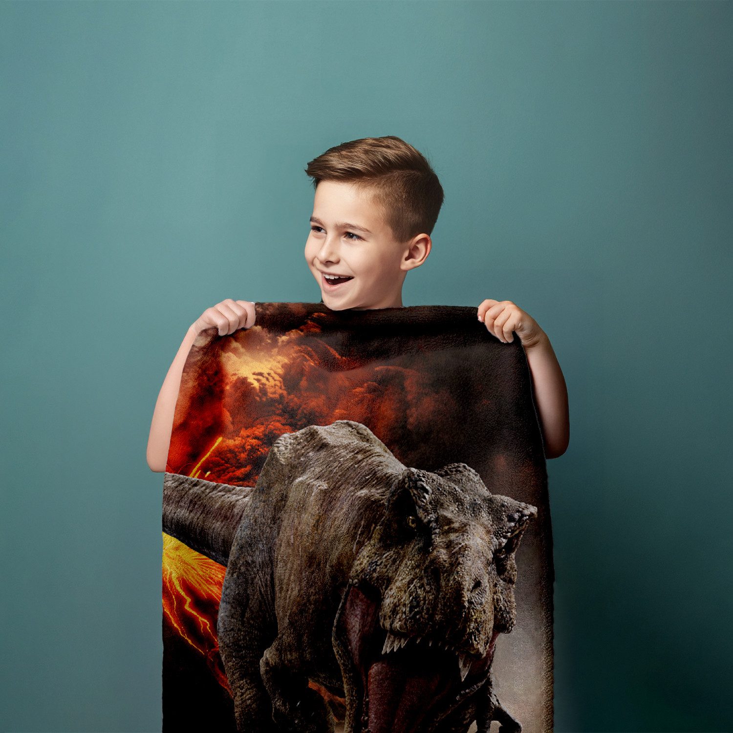 Jerry Fabrics Handtücher Jurassic World Duschtuch Badetuch Handtuch Strandtuch 70 x 140cm, (1 Duschtuch, 1-St)