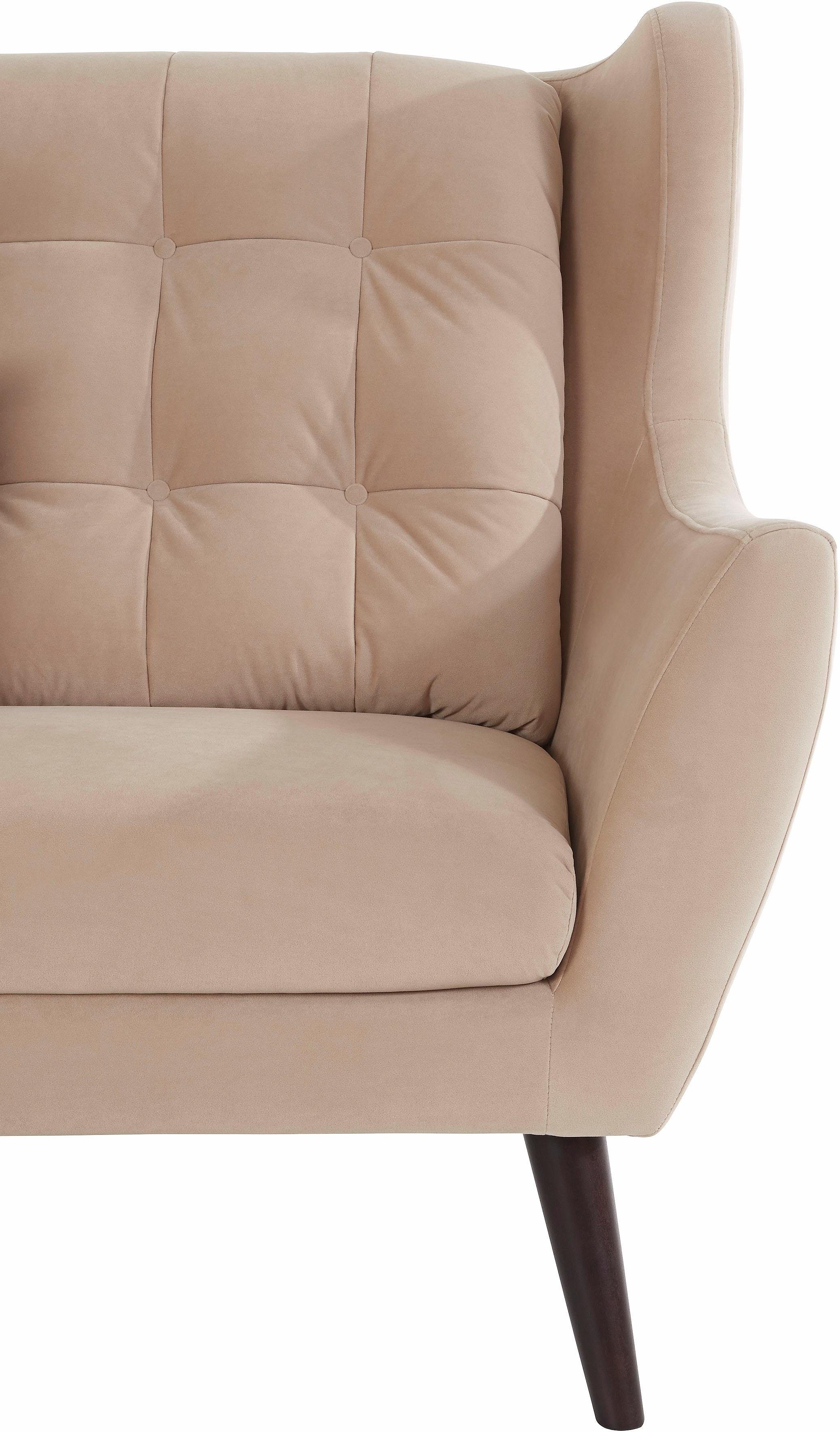Home affaire 3-Sitzer Hemmink, mit Knopfheftung