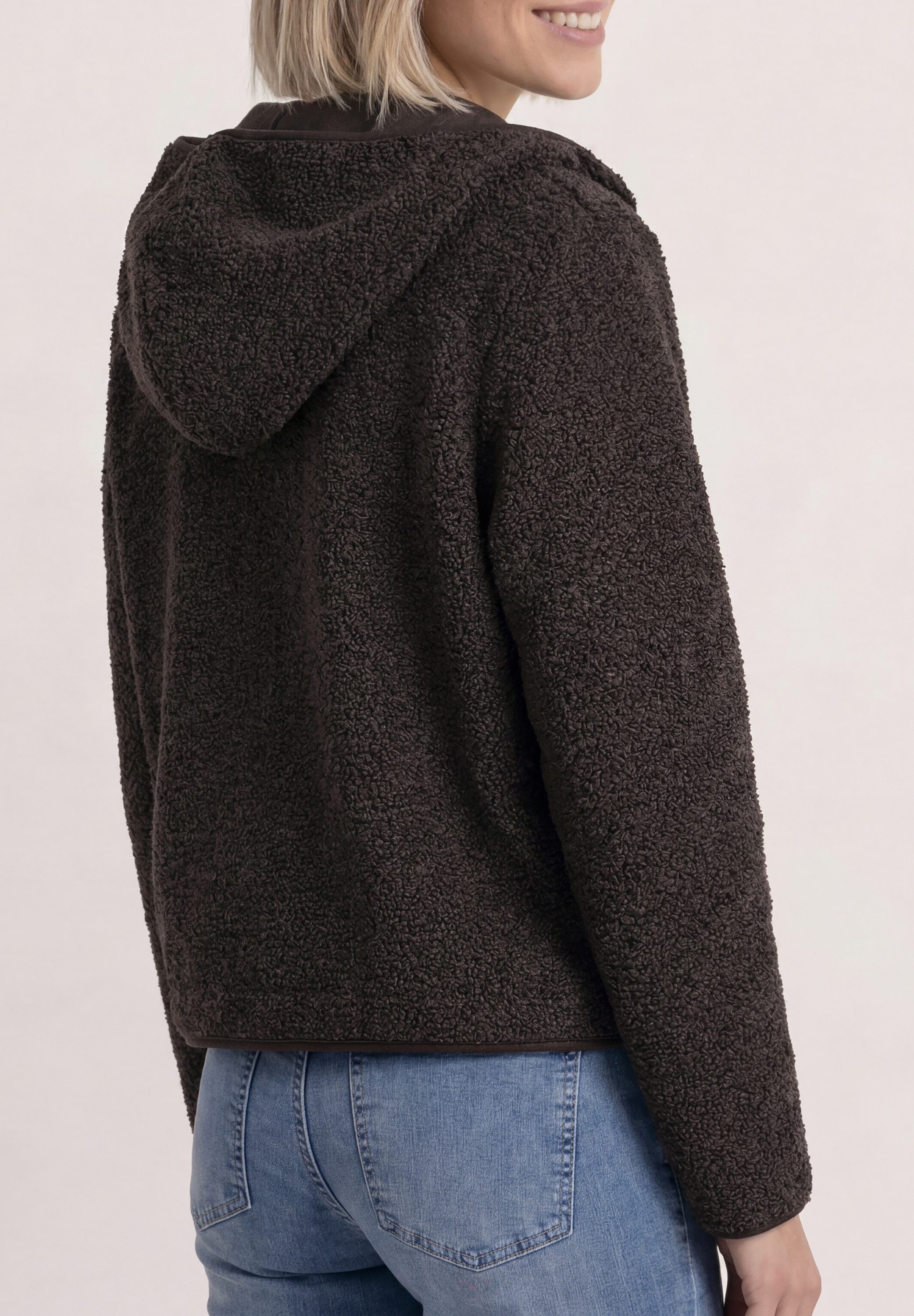 STREET ONE Cardigan mit Kapuze