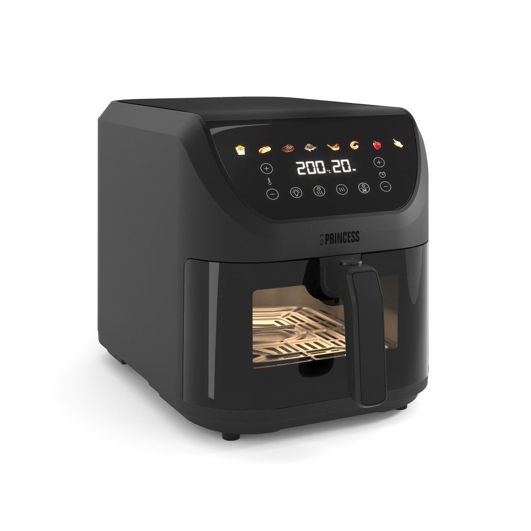 PRINCESS Heißluftfritteuse 01.182476.01.001, 2000 W, 8 l Volumen – 2000 W