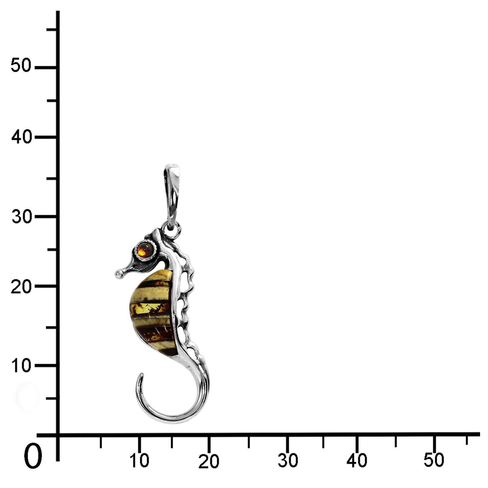 OSTSEE-SCHMUCK Kettenanhänger Ostsee-Schmuck Anhänger Seepferdchen Anhänger günstig online kaufen