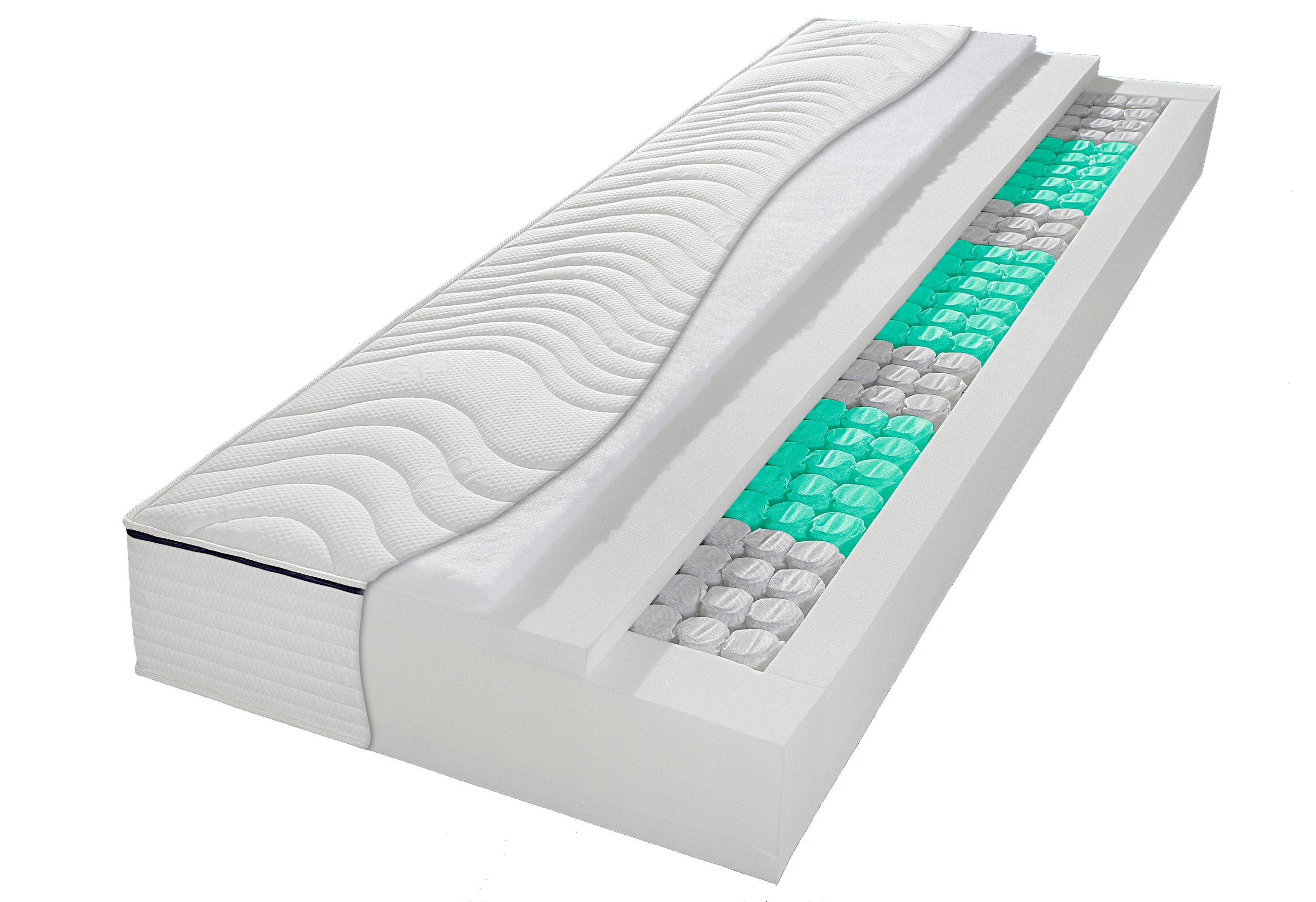 Taschenfederkernmatratze Fehmarn, in diversen Größen und Härtegraden erhält günstig online kaufen