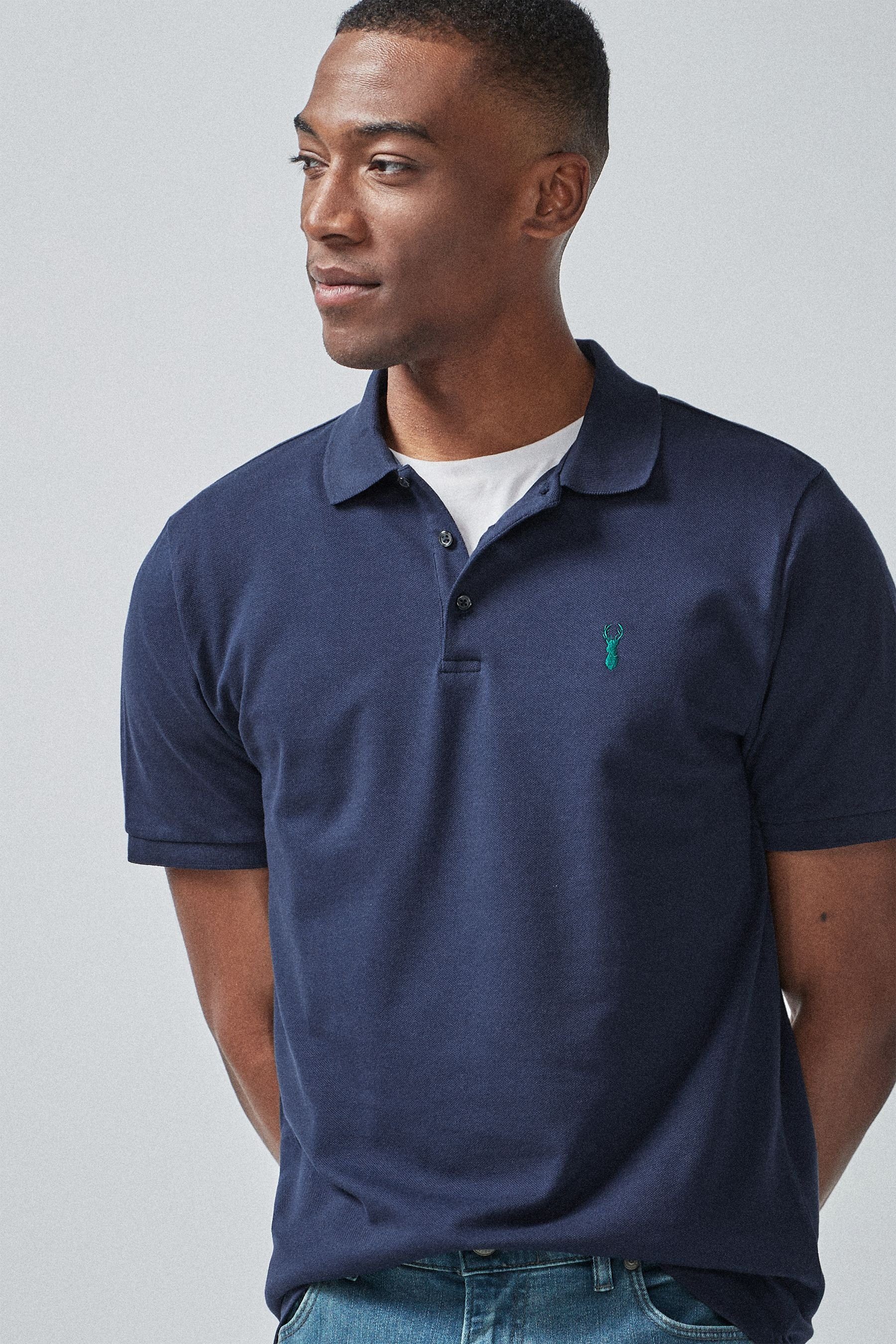 Next Poloshirt Slim Fit Pikee-Poloshirt mit günstig online kaufen