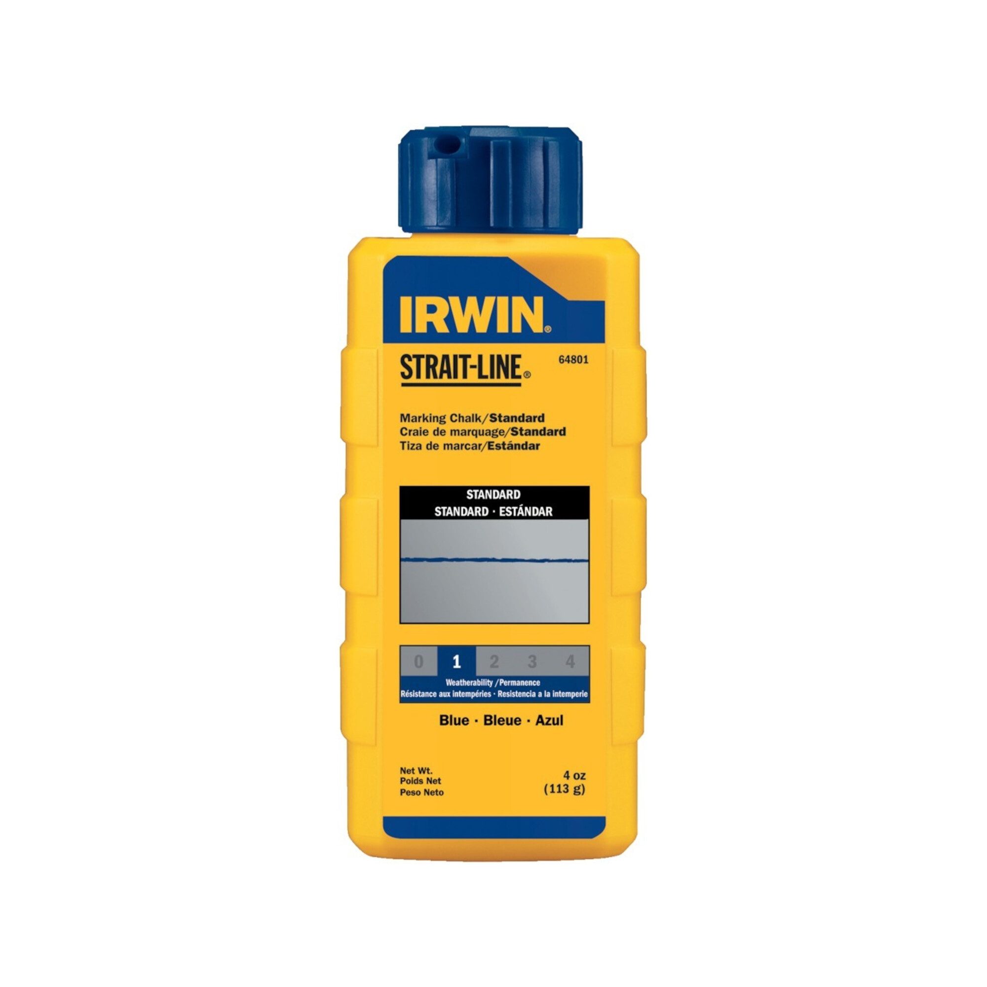 IRWIN Reißnadel IRWIN Schlagschnurkreide 1100g blau STRAIT-LINE