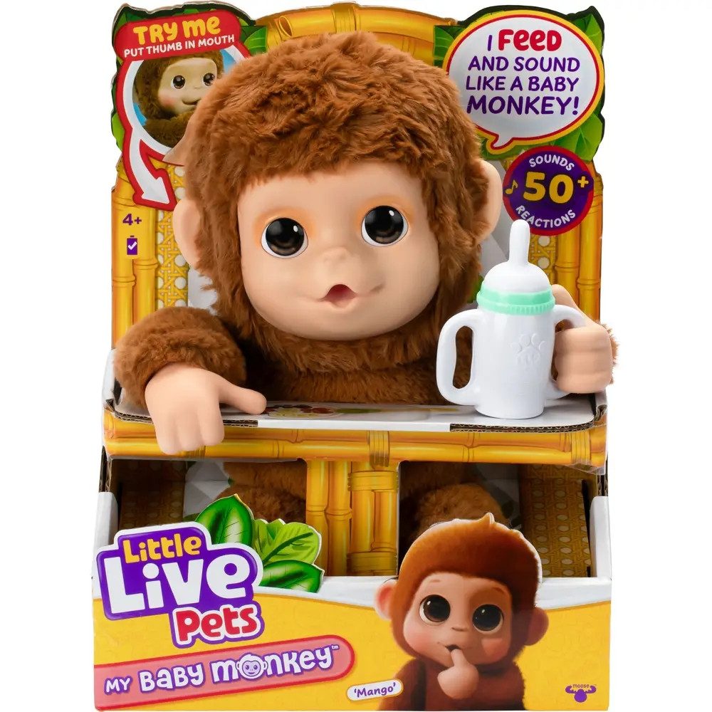 Little Live Pets Spiel Little Live Pets - Mein kleiner Affe Mango