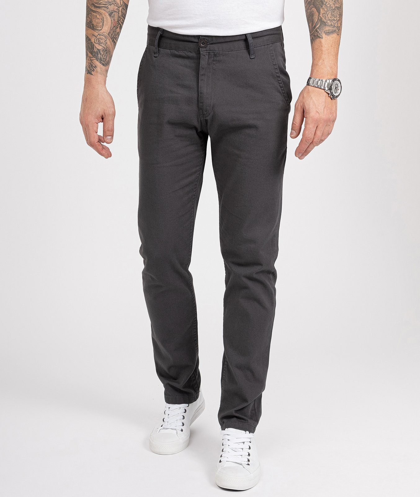 Chinohose Herren Regular Fit Chinohose RC-2083