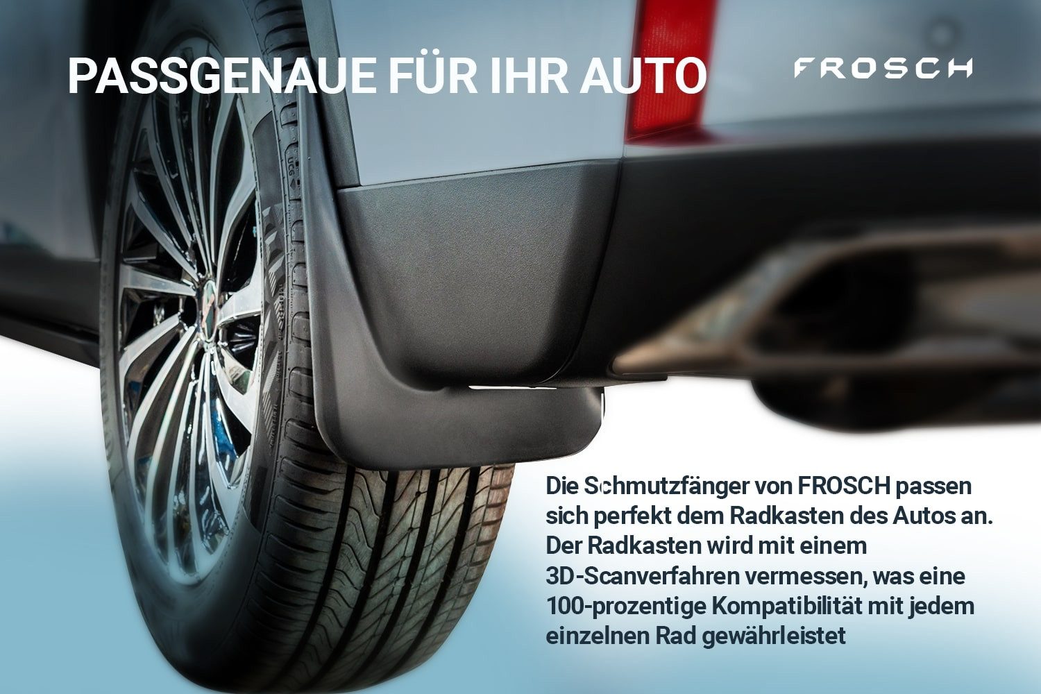 LEMENT Kfz-Schmutzfänger für VOLKSWAGEN Jetta, 2015->, Limousine, 2 tlg., hinten, Passgenaue