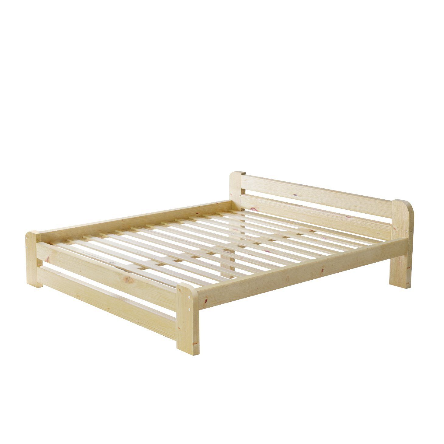 Furnify Holzbett Holzbett futtonbett bettgestell bett günstig online kaufen