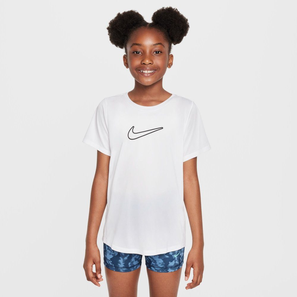 Nike T-Shirt Nike Mädchen T-Shirt Dri-FIT One Fitted Big Kids (Girl) FZ5600 – Bild 3 von 5