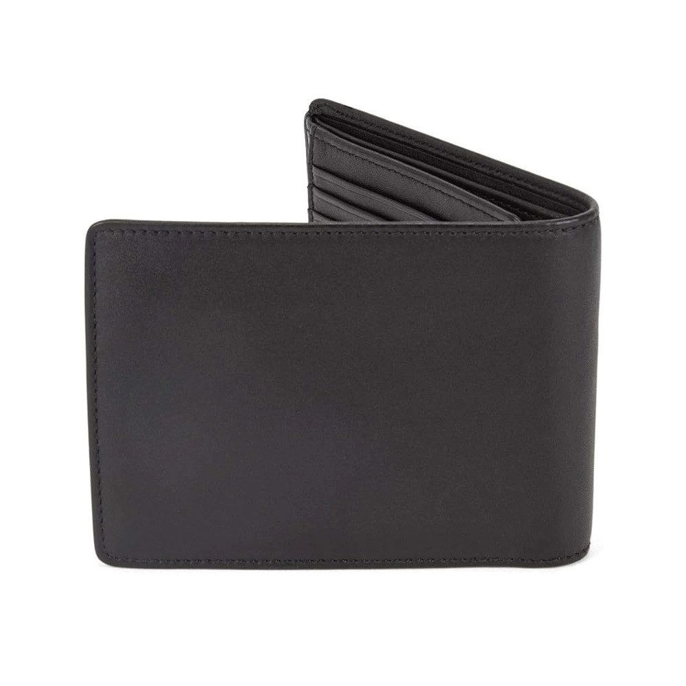 BOSS Geldbörse Arezzo Trifold Herren Portemonnaie aus Leder mit geprägtem Logo, inkl. Geschenkbox
