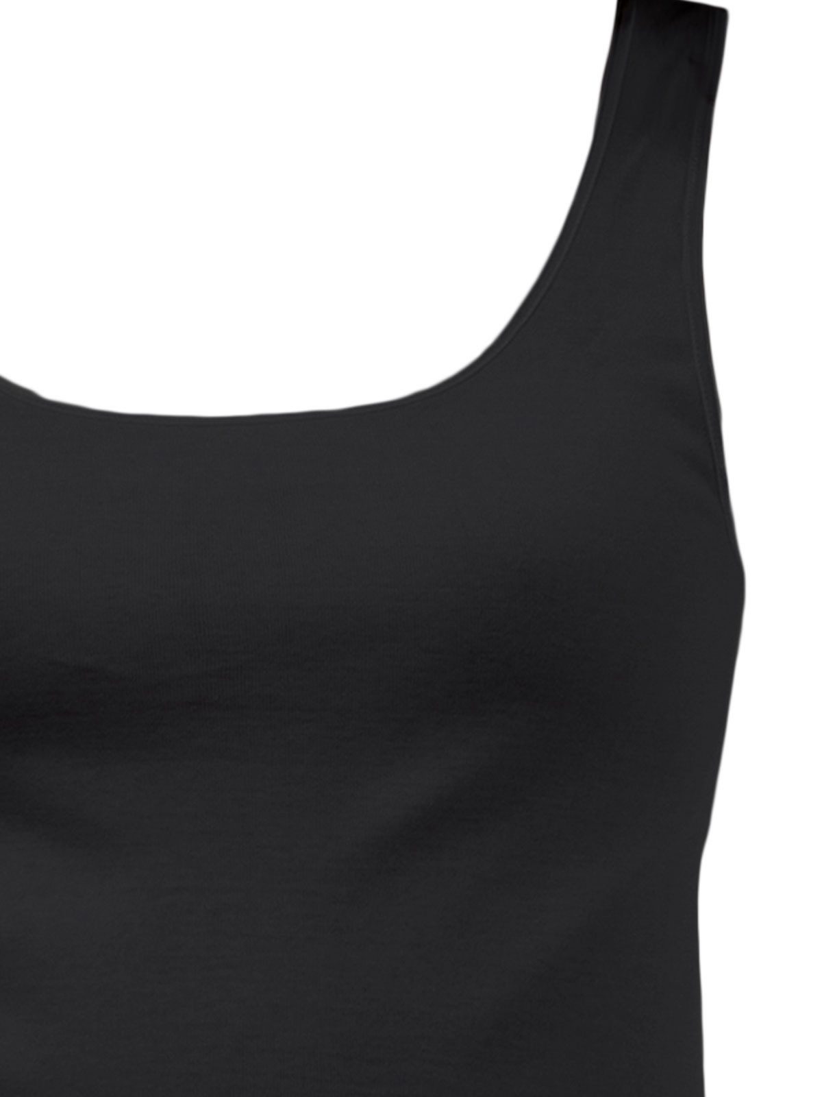 Schöller Achseltop 3er Pack Damen Achselhemd Baumwolle (Packung, 3-St) -