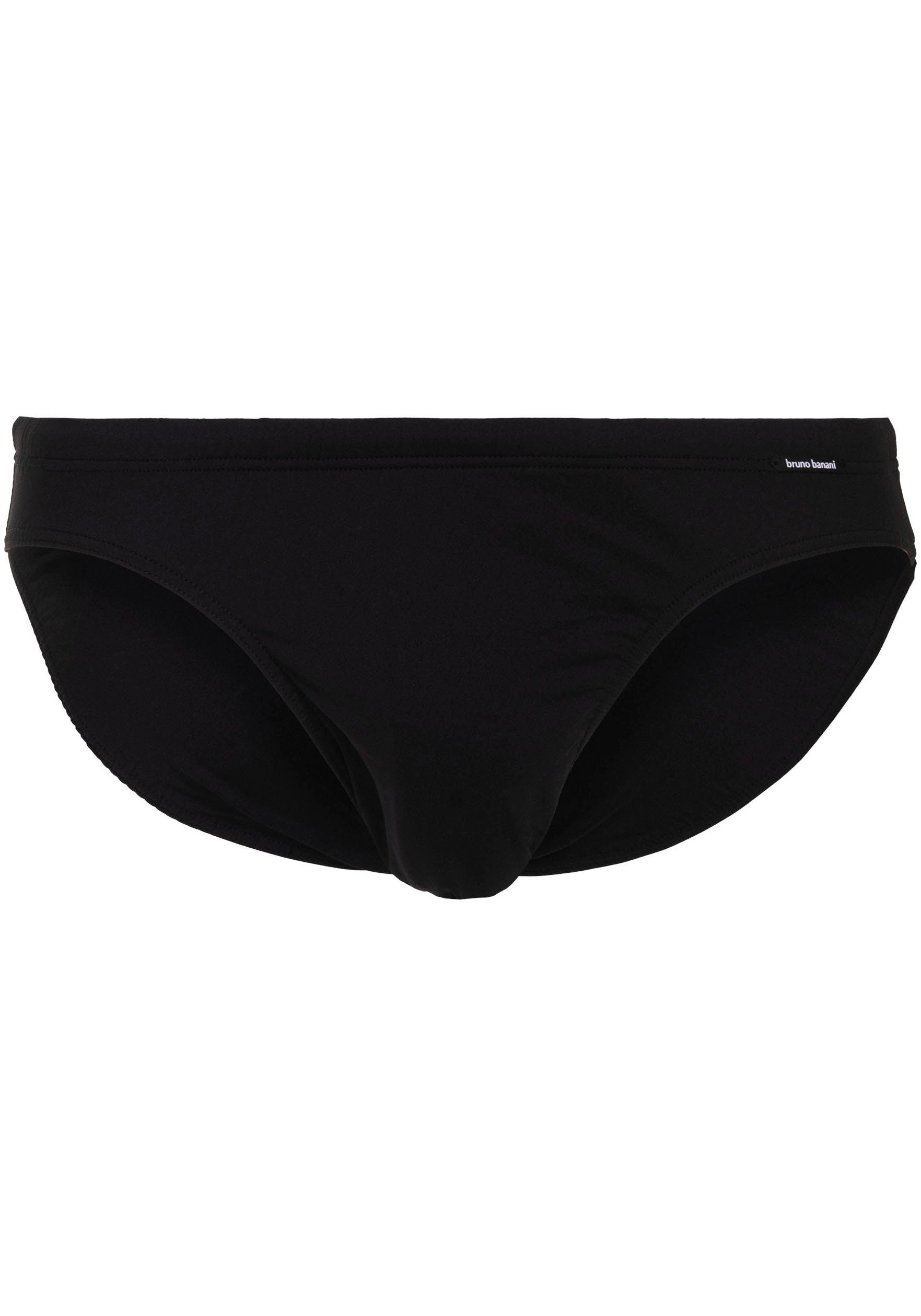 Banani 2.0 Bruno Line schwarz vorhanden (1-St) Wave Mini Logoprägung Swim Badeslip