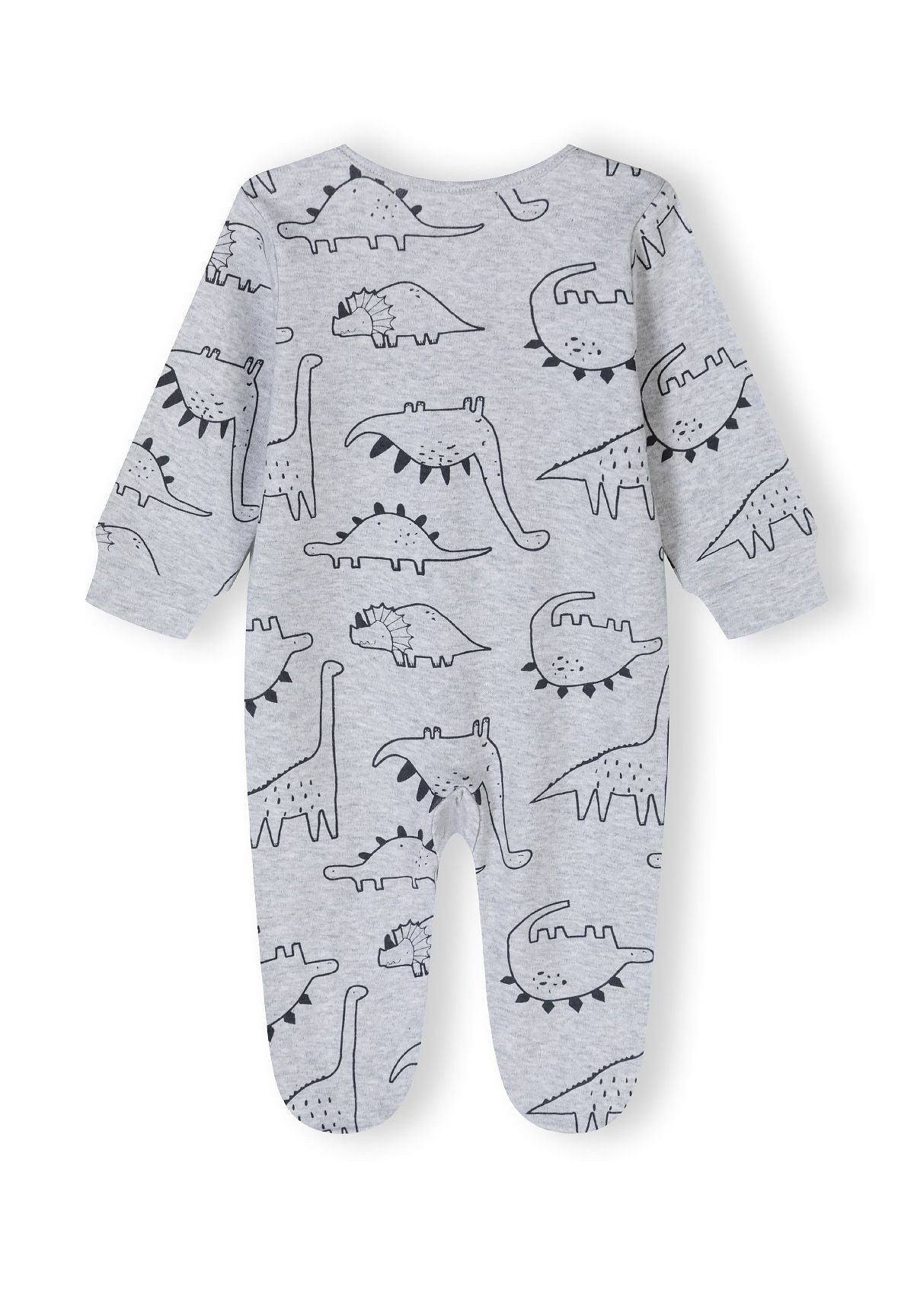 MINOTI Schlafoverall Schlafnzüge mit Print, für Jungen (2-er Pack) Druckknöpfe im Schritt