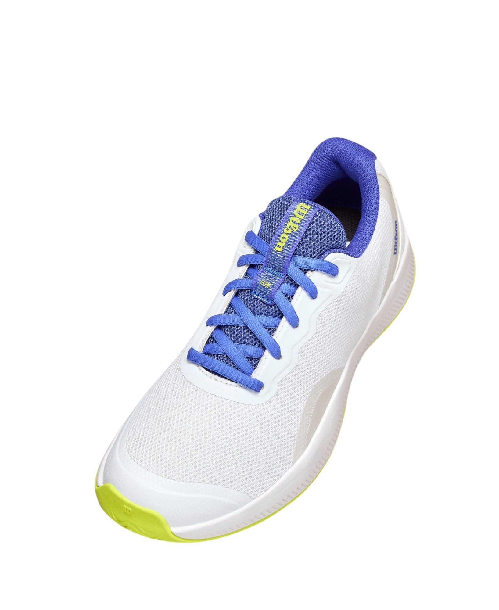 Wilson Intrigue Lite Allcourt 2025 weiss/blau/gelb Damen Tennisschuh
