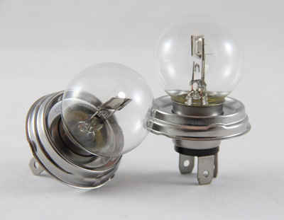 Inbusco Halogenlampe KFZ-Glühlampen G40 / R2 BiLux Sockel Oldtimer 52, G40 / R2