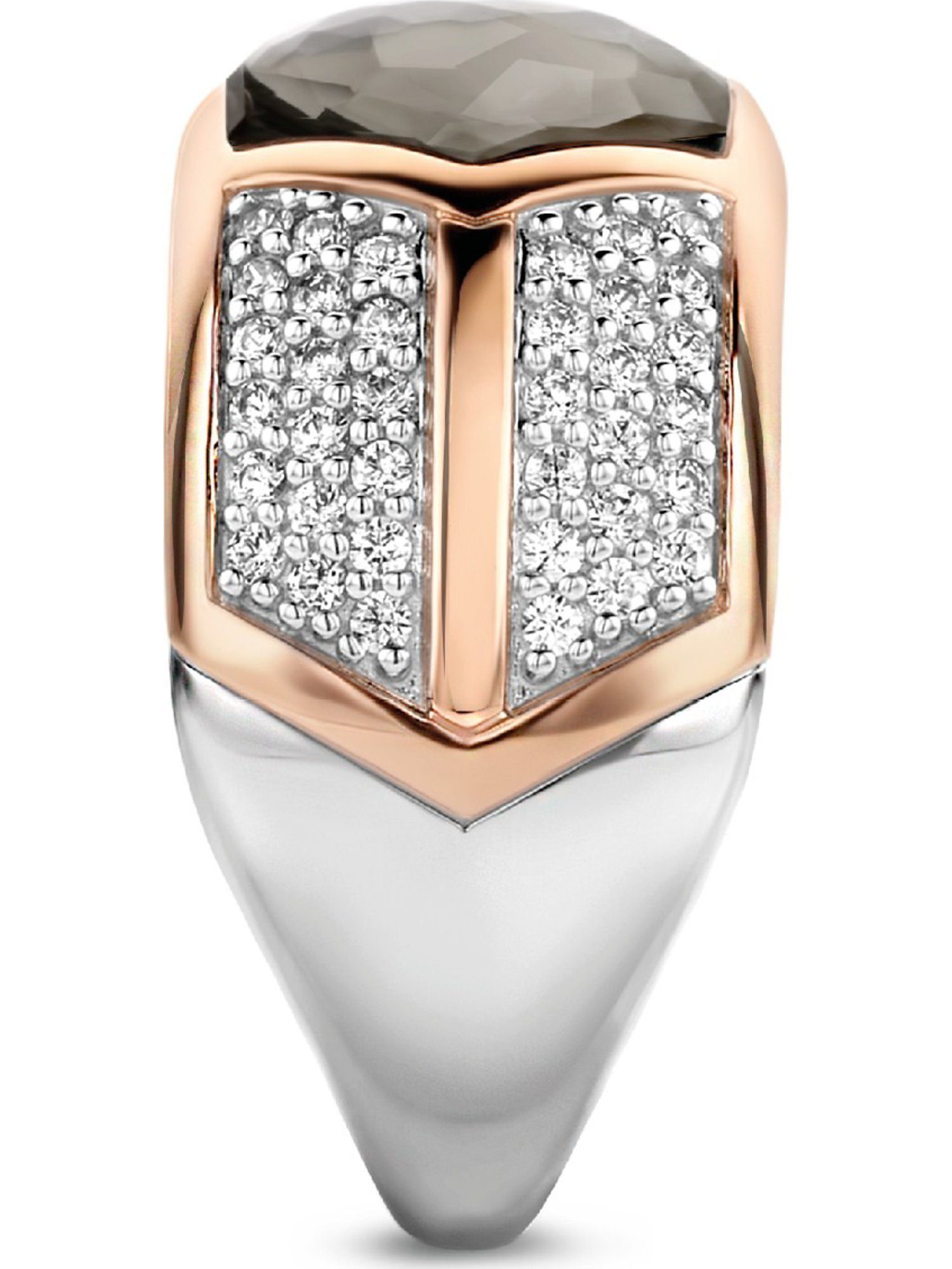 TI SENTO - Milano Fingerring Ti Sento - Milano Damenring, Kristall