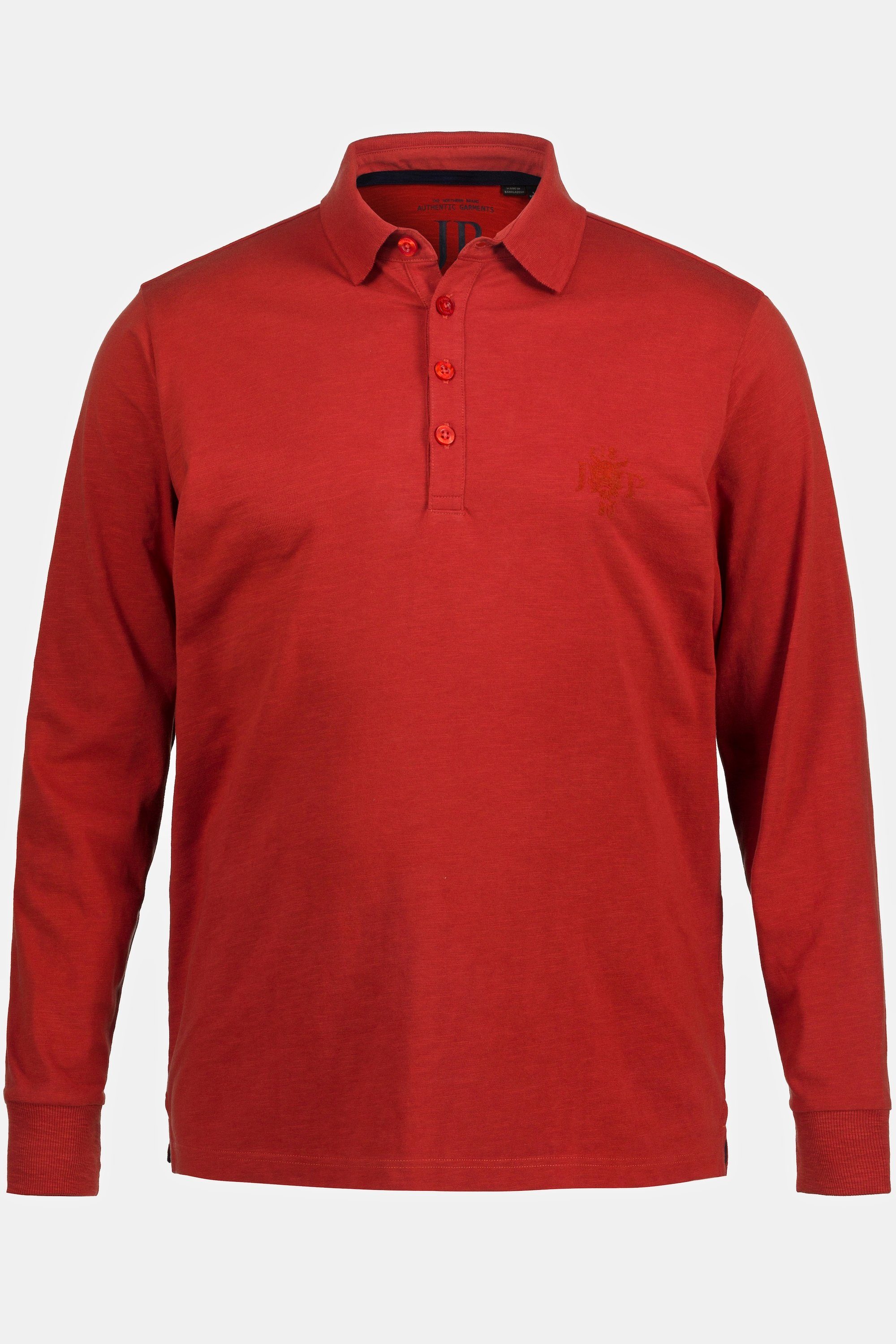 Poloshirt Flammjersey JP1880 Polokragen Poloshirt Langarm