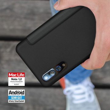 Artwizz Flip Case SmartJacket Folio Schutzhülle in Metalloptik, Soft-Touch-Beschichtung, Samsung Galaxy S6