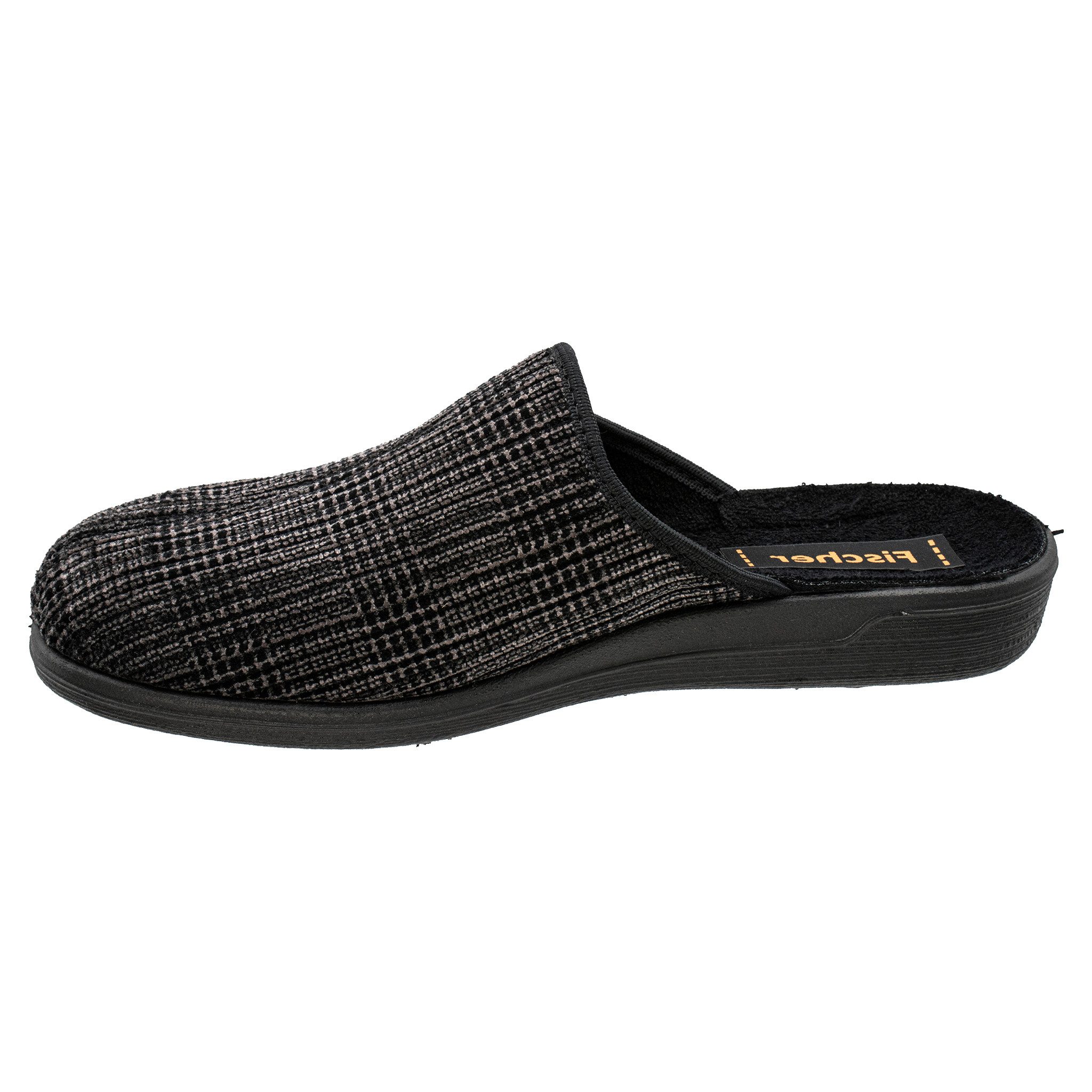 Fischer-Markenschuh Pantoffeln Frank Hausschuh mit leichter PU-Laufsohle – Bild 2 von 5