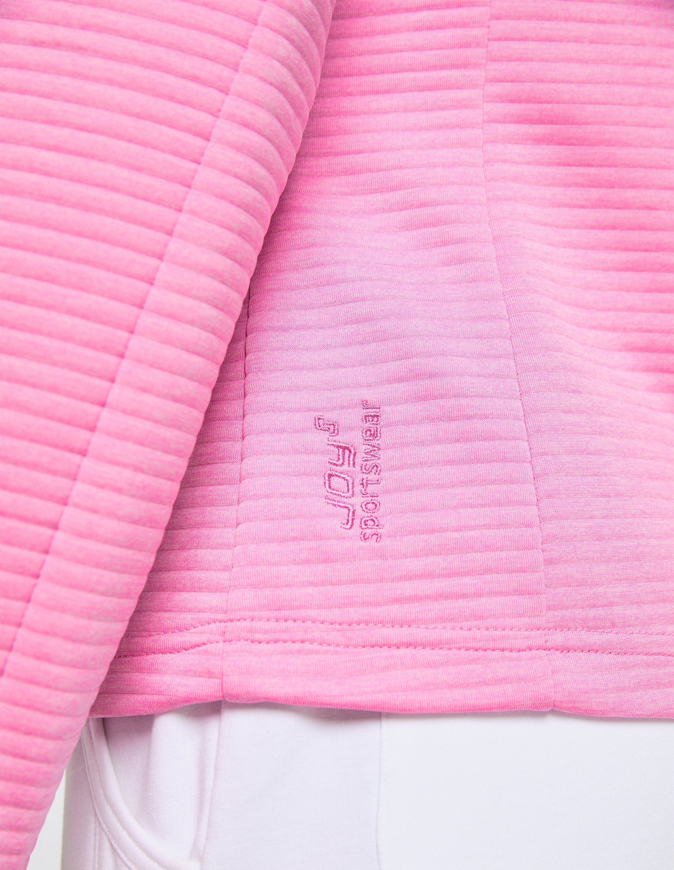 Jacke pink melange Trainingsjacke Joy cyclam Sportswear PEGGY