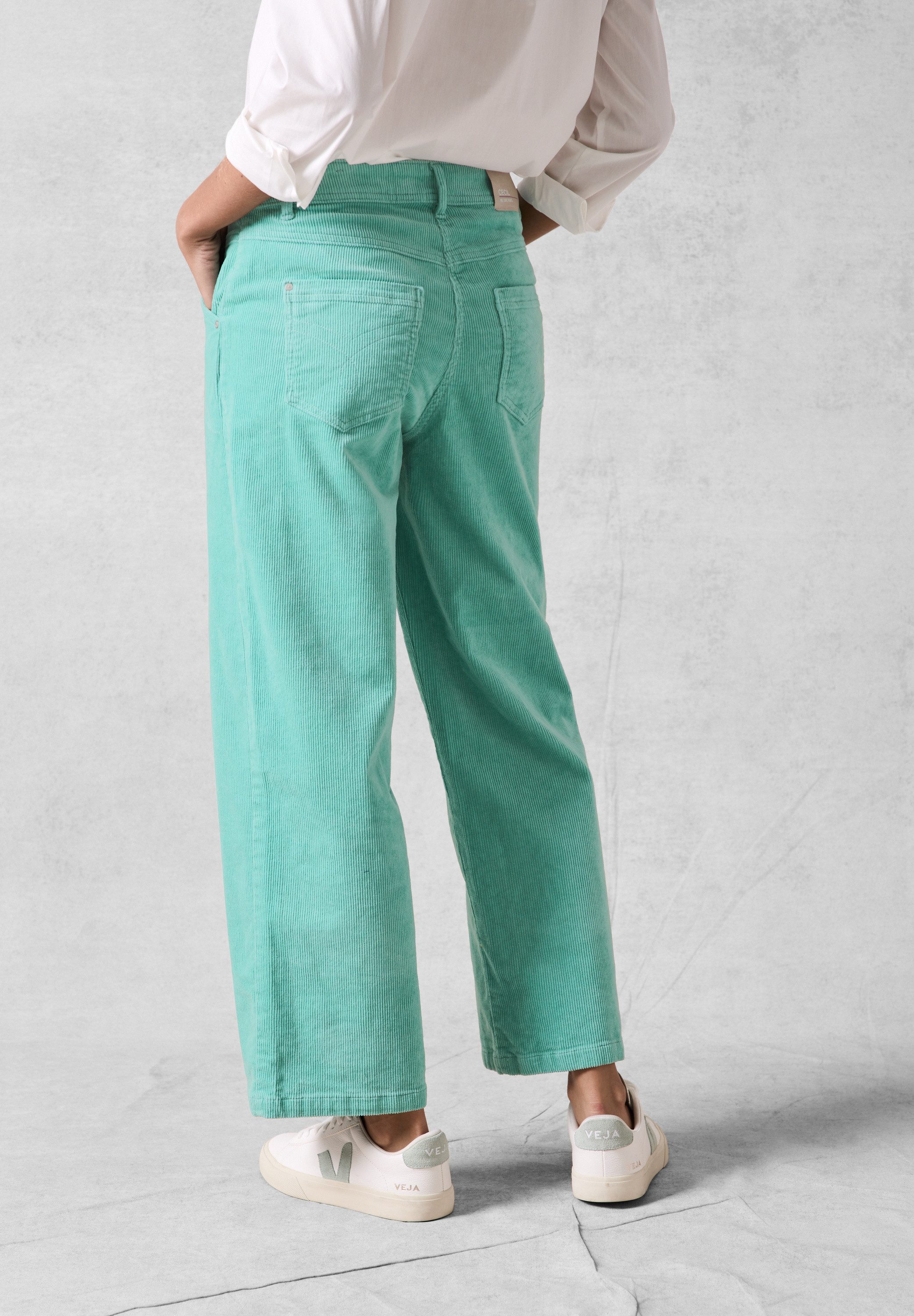 Cecil Cordhose, High Waist günstig online kaufen