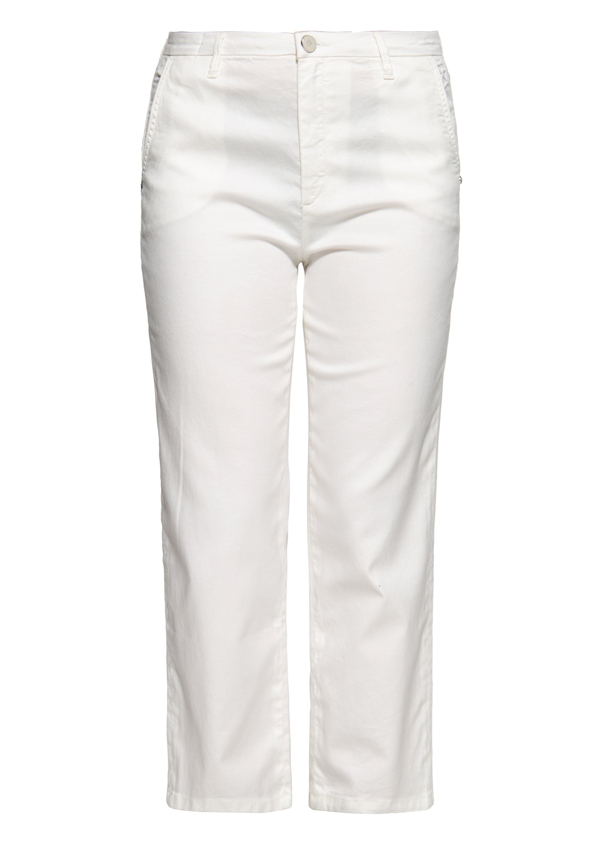 ATT Jeans Stoffhose Star aus hautfreundlichem Lyocell-Mix weiß | Stoffhosen