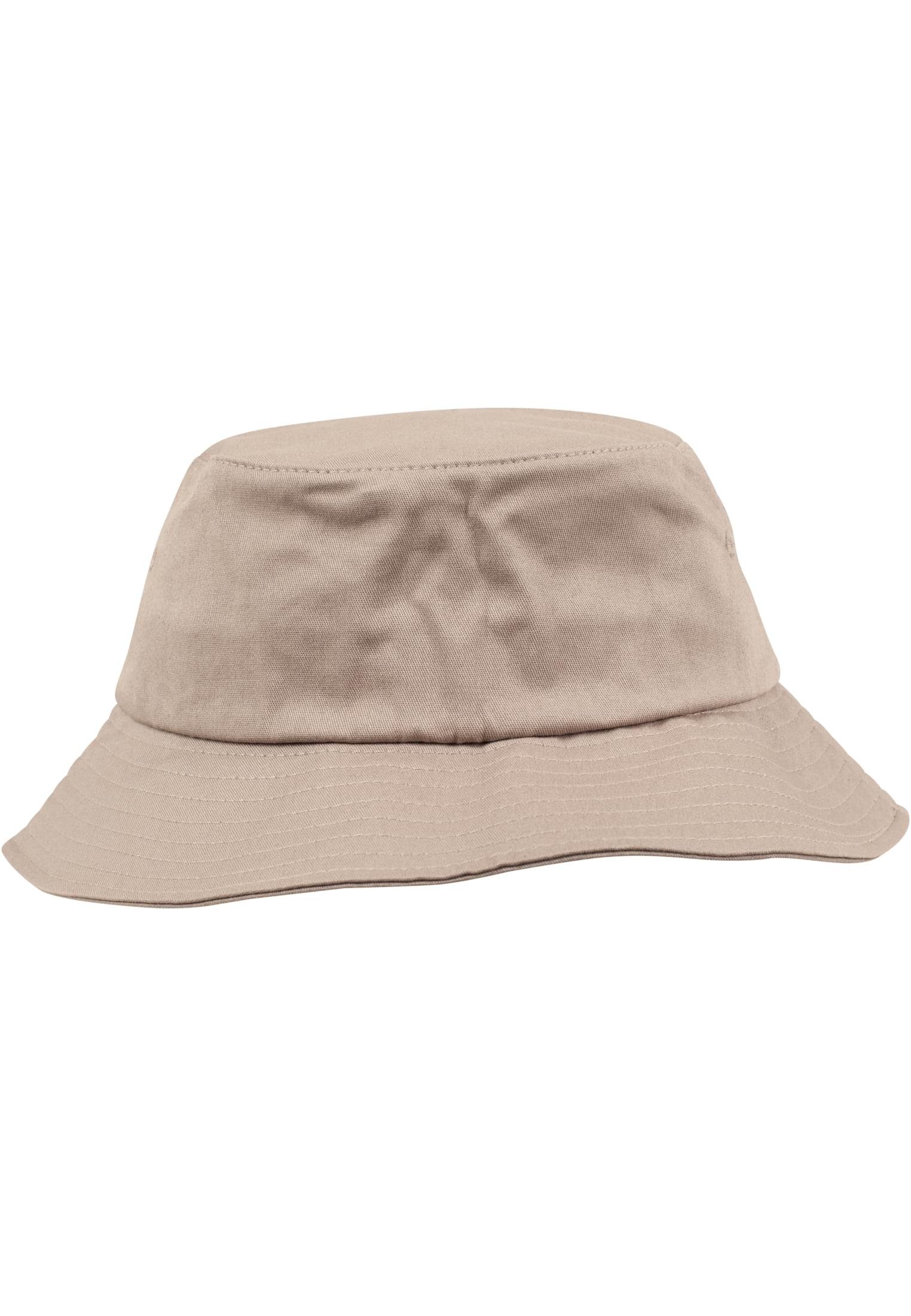 Flexfit Flex Cap Hat khaki Flexfit Bucket Cotton Accessoires Twill