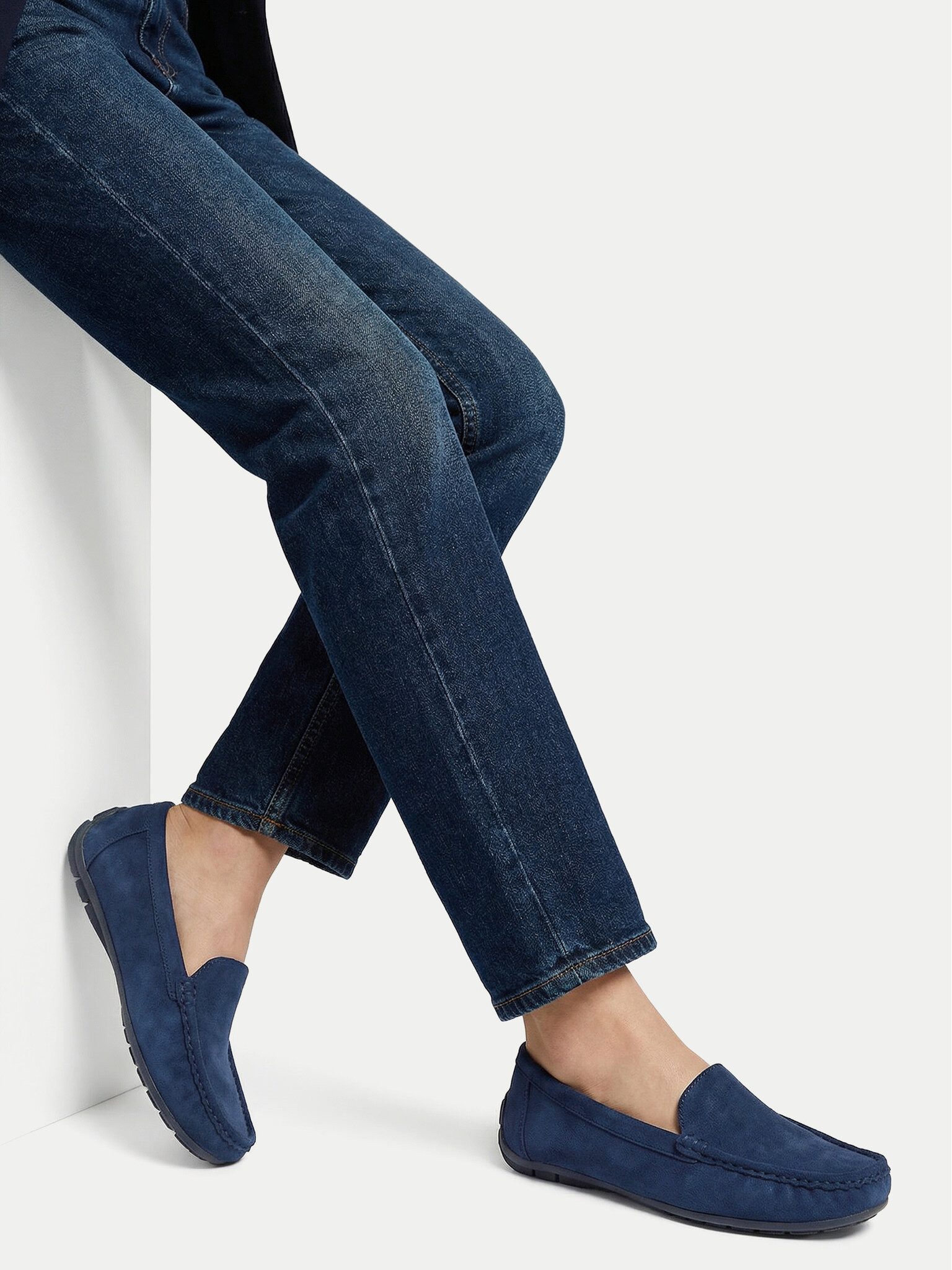 Jenny Jenny Damen-Mokasinen Marineblau JENNY-CEO-WSS20693-02 Marineblau Mokassin
