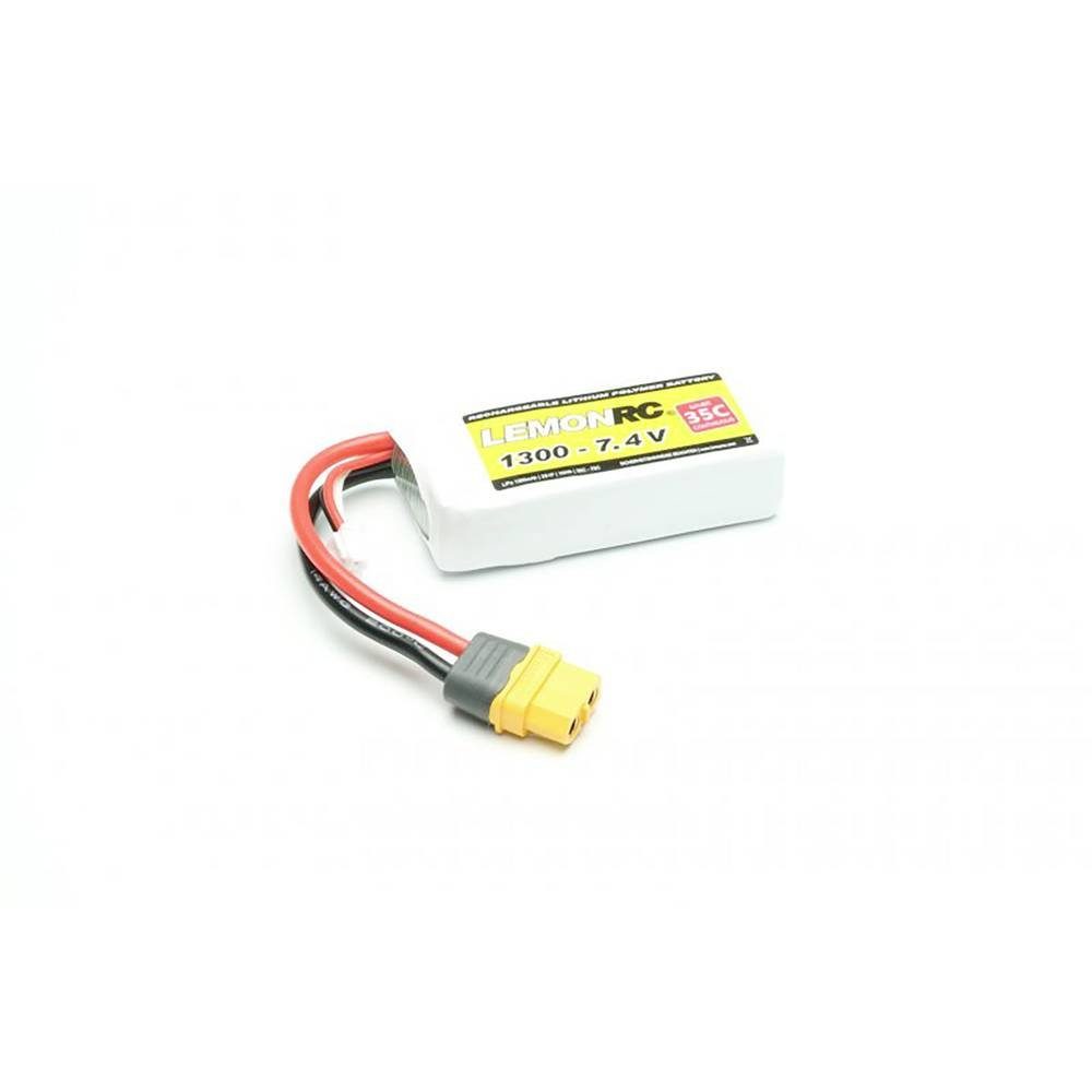 - (35C LiPo LemonRC Akku Akku 7.4V 1300