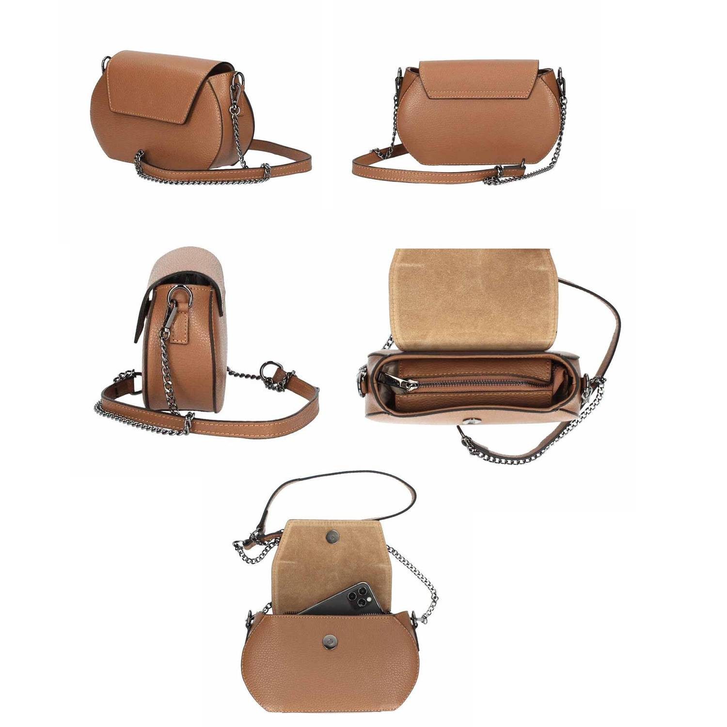 ITALYSHOP24 Schultertasche Made in Italy Damen günstig online kaufen