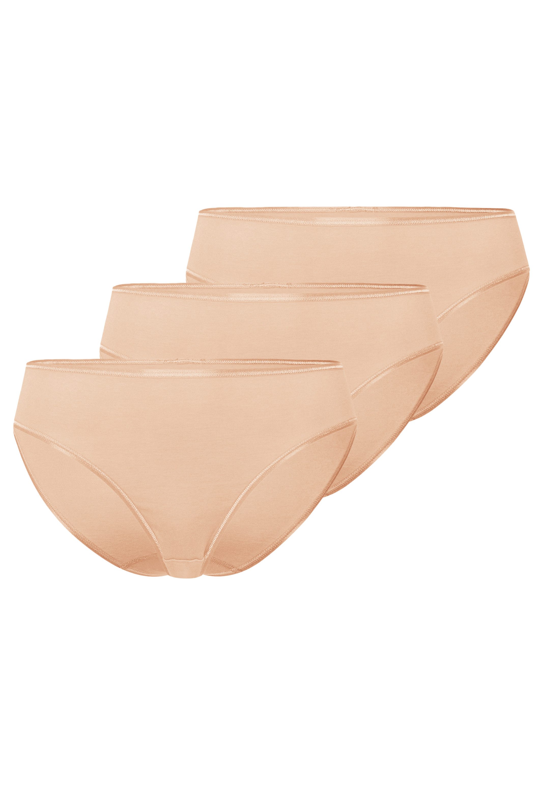 Midislip 3er Pack Cotton Seamless
