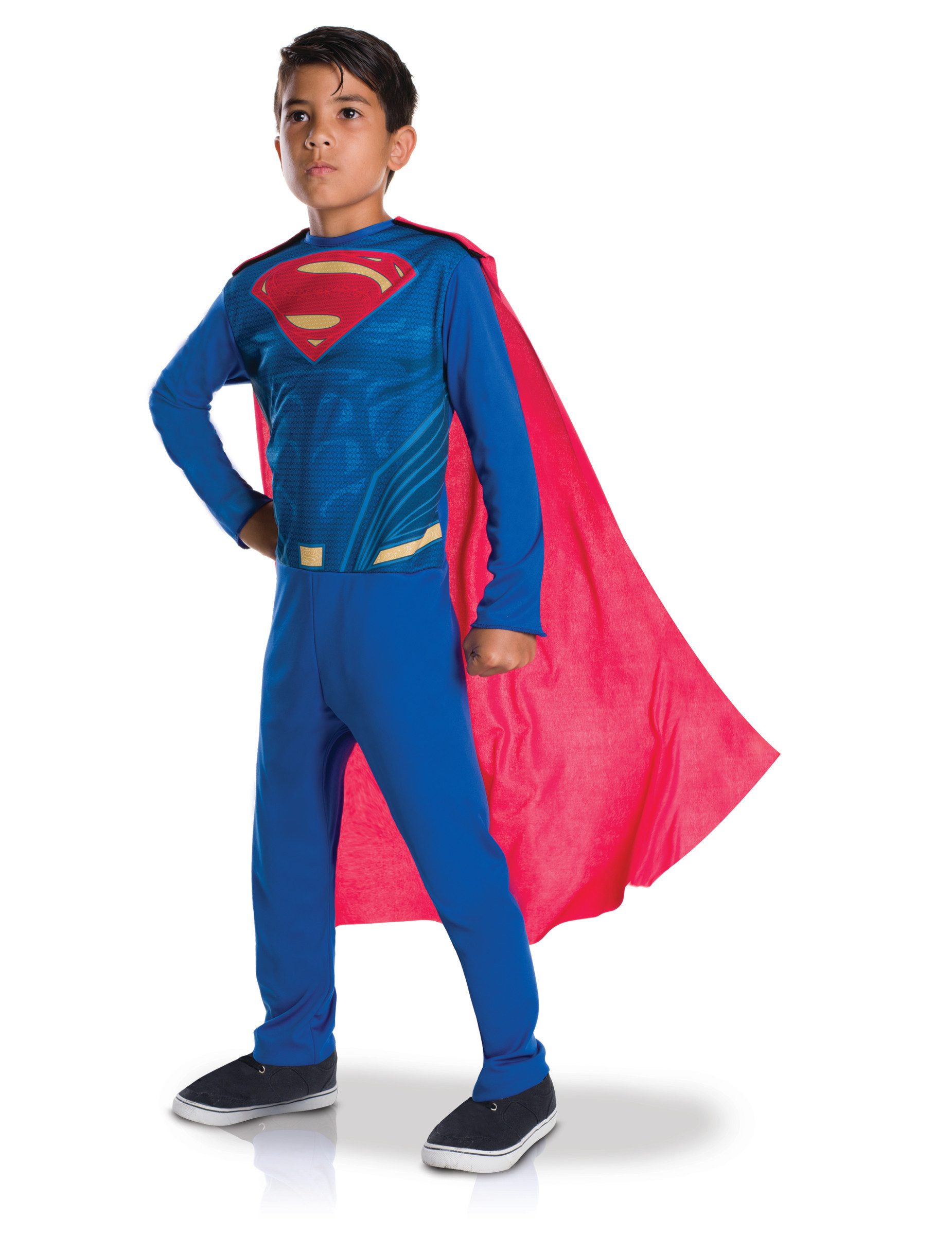 Kostüm Superman-Kinderkostüm Lizenzkostüm blau-rot