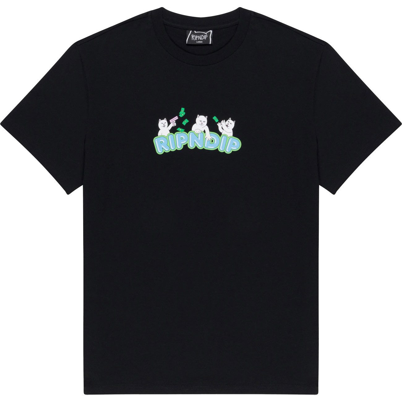 RIPNDIP T-Shirt CLUB CREAM TEE CLUB CREAM TEE