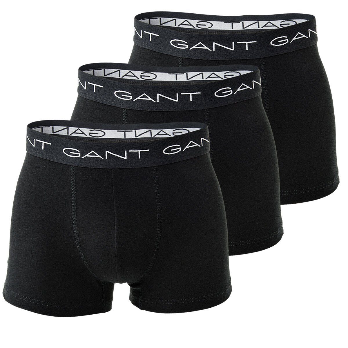 Gant Boxer Herren Boxer Shorts Trunk 3er Pack - Baumwolle