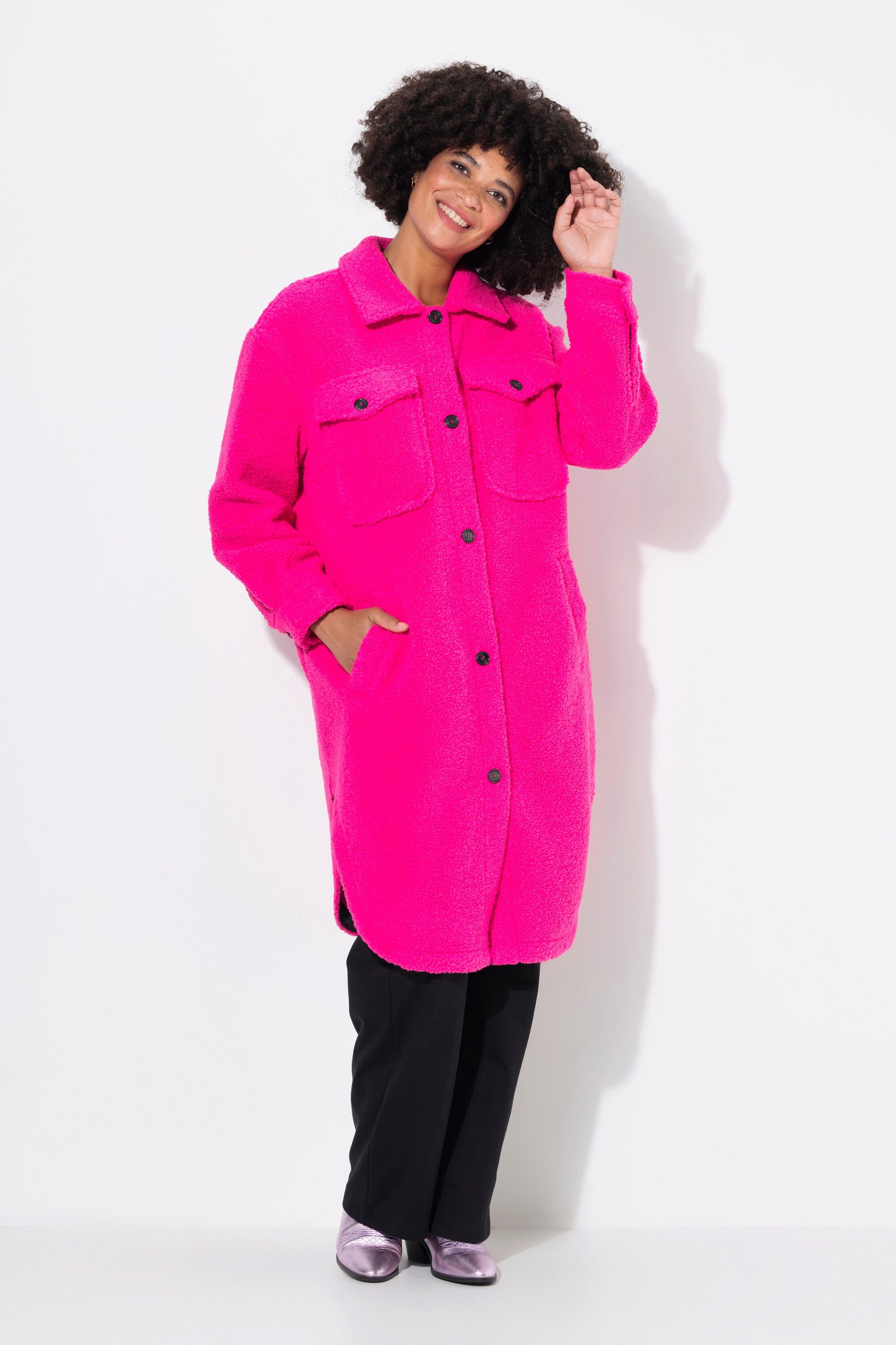 Angel of Style Outdoorjacke Hemdjacke A-Linie günstig online kaufen