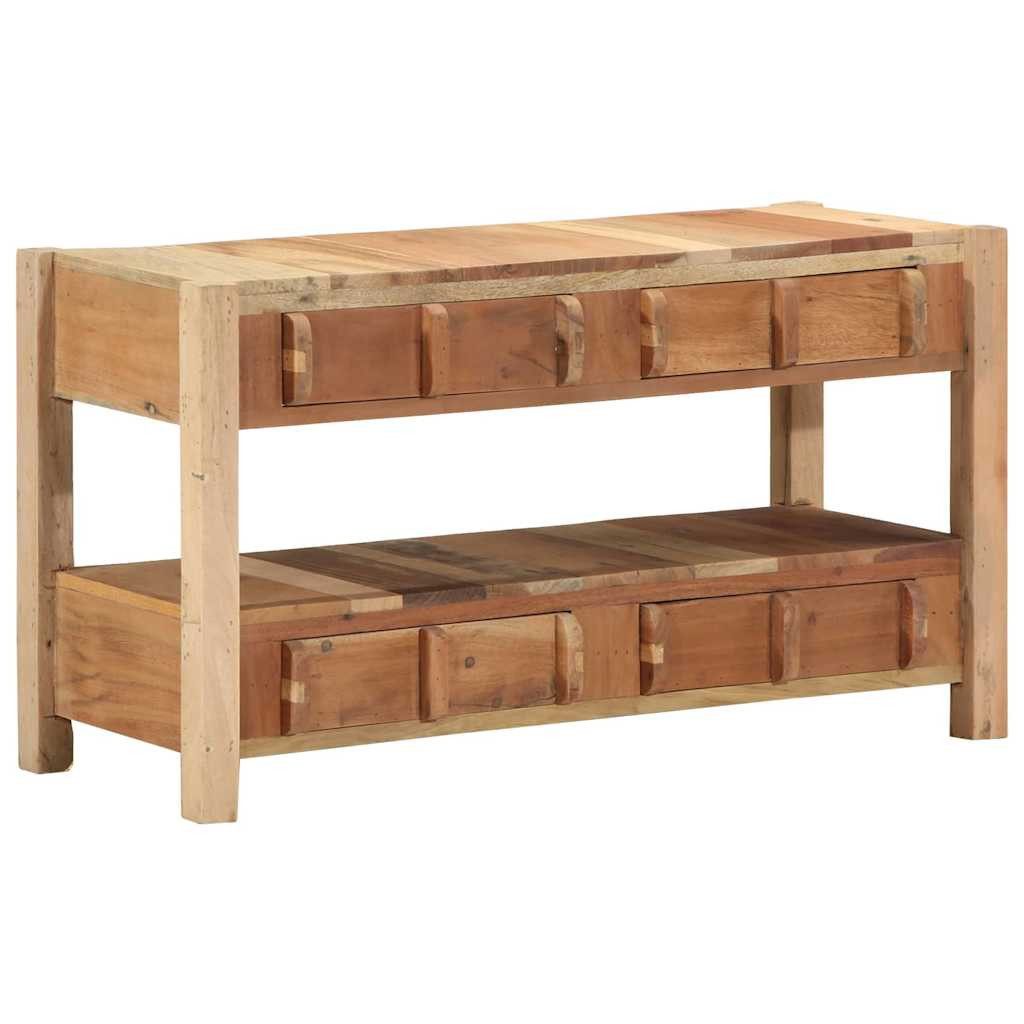 vidaXL TV-Schrank TV-Schränk Braun 83 x 33 x 46 cm Massives upgecyceltes Holz (1-St)