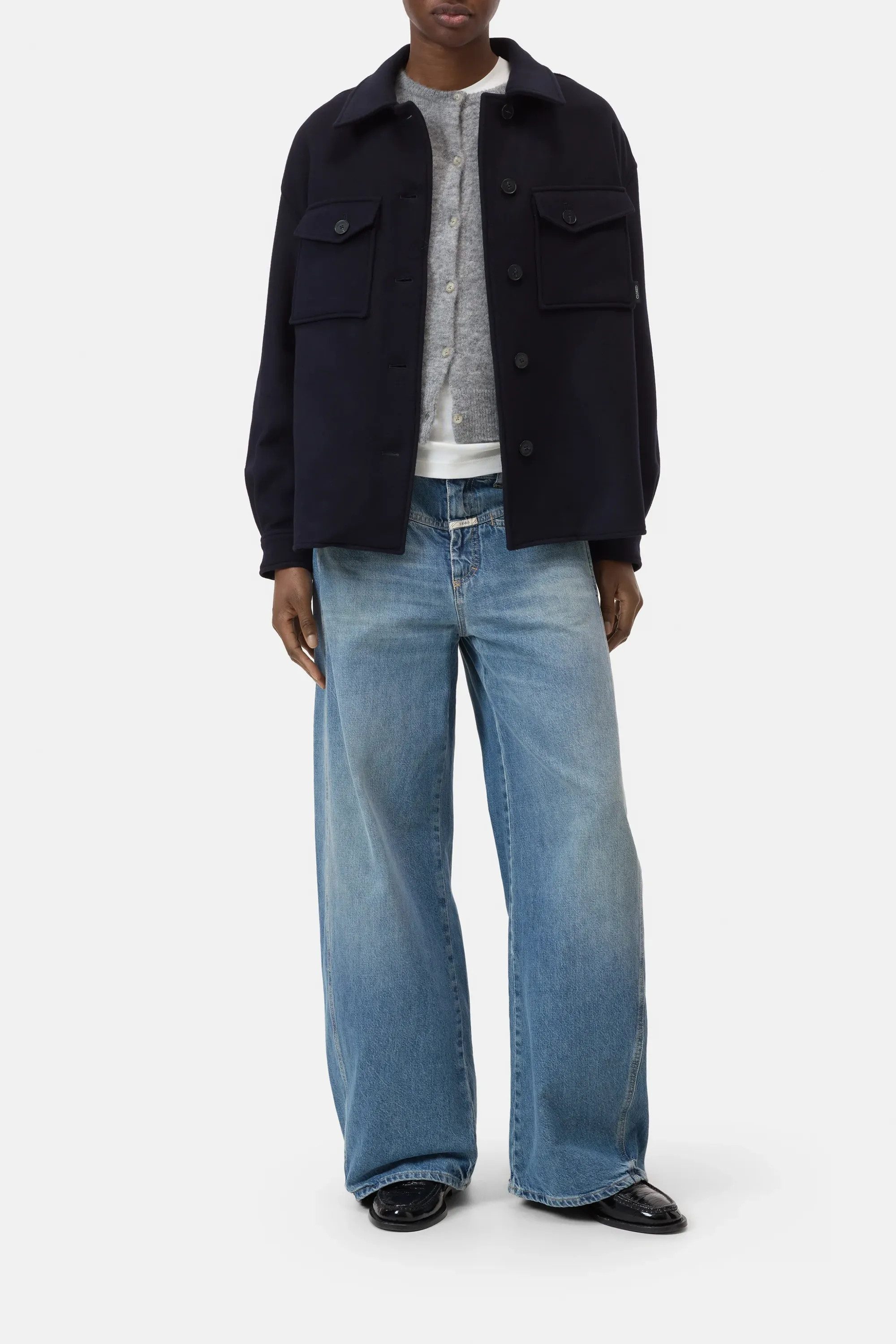 CLOSED Bomberjacke Jacke in Twillstruktur - Regular Fit