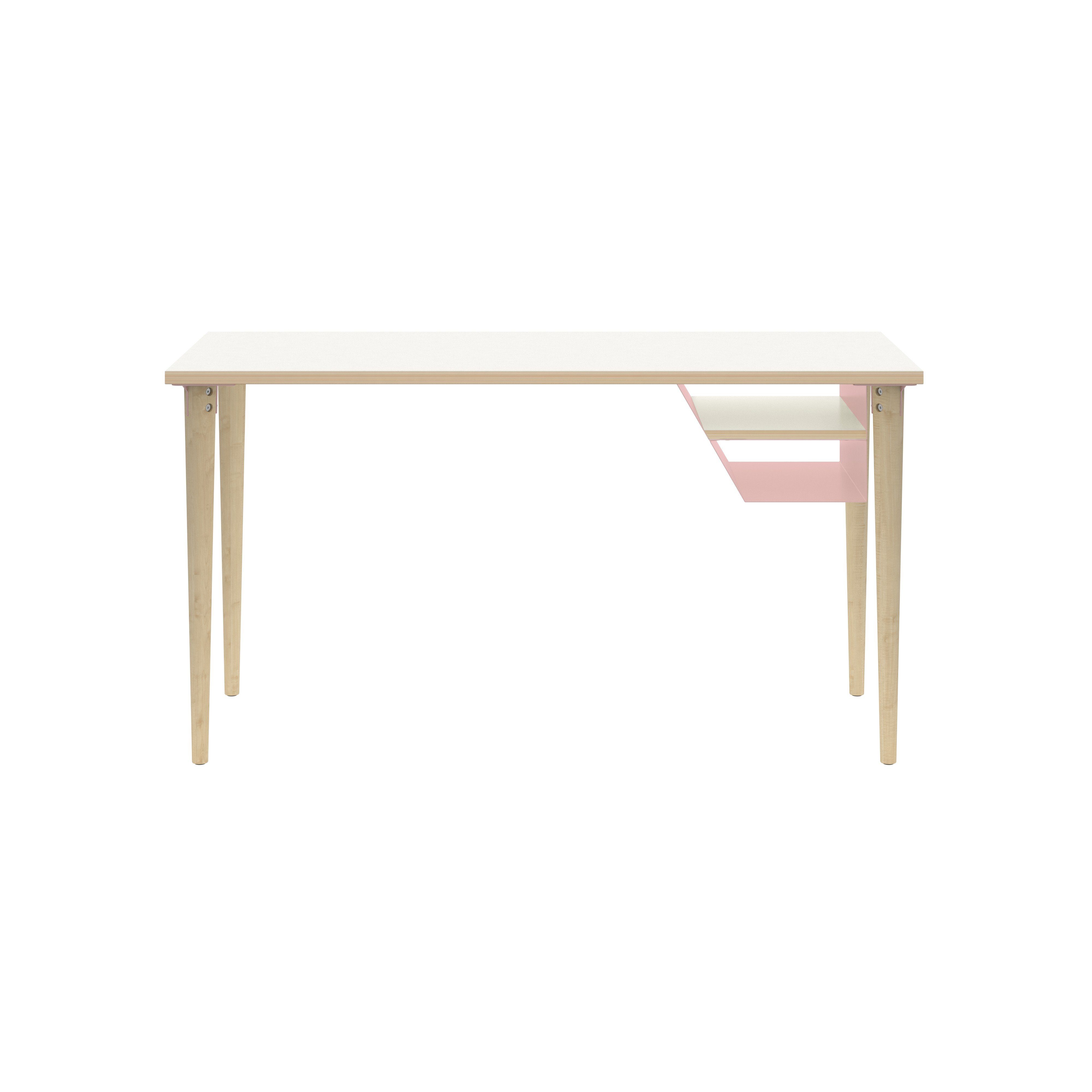 Bisley Schreibtisch Home, W620 plywood/pastellpink