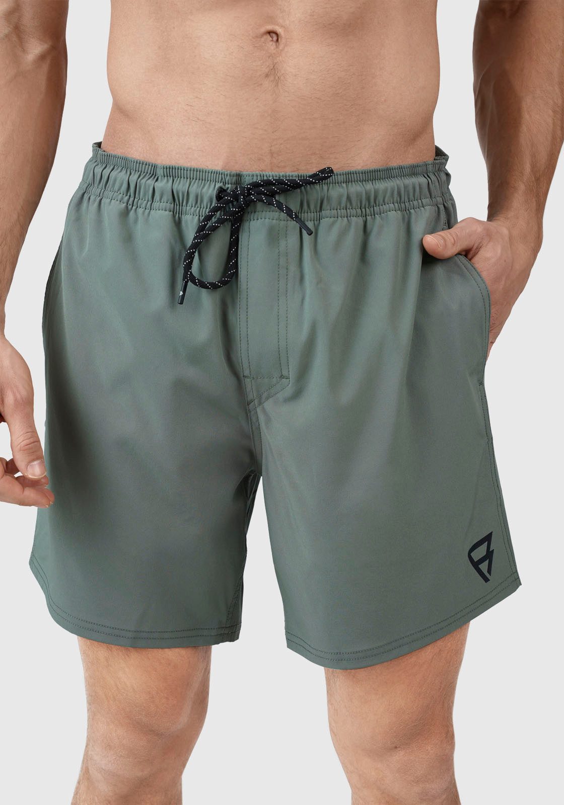 Brunotti Badeshorts mit Logodruck